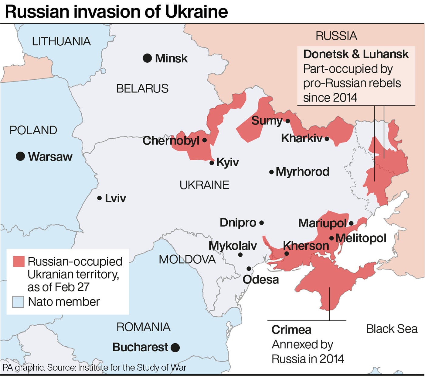 The war is in its fifth day today, with hundreds dead or injured