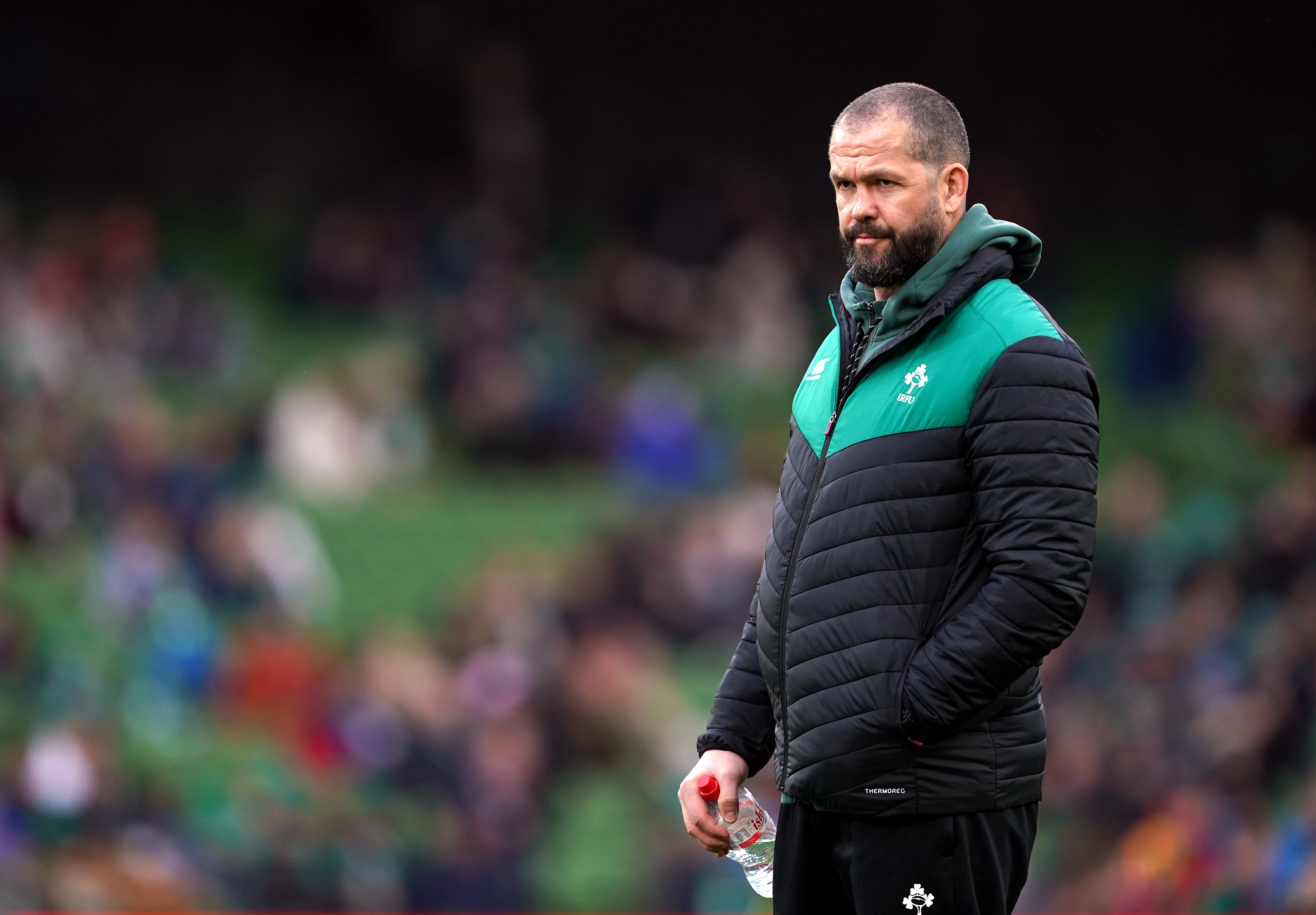 Andy Farrell is yet to win at Twickenham as Ireland head coach (Brian Lawless/PA)