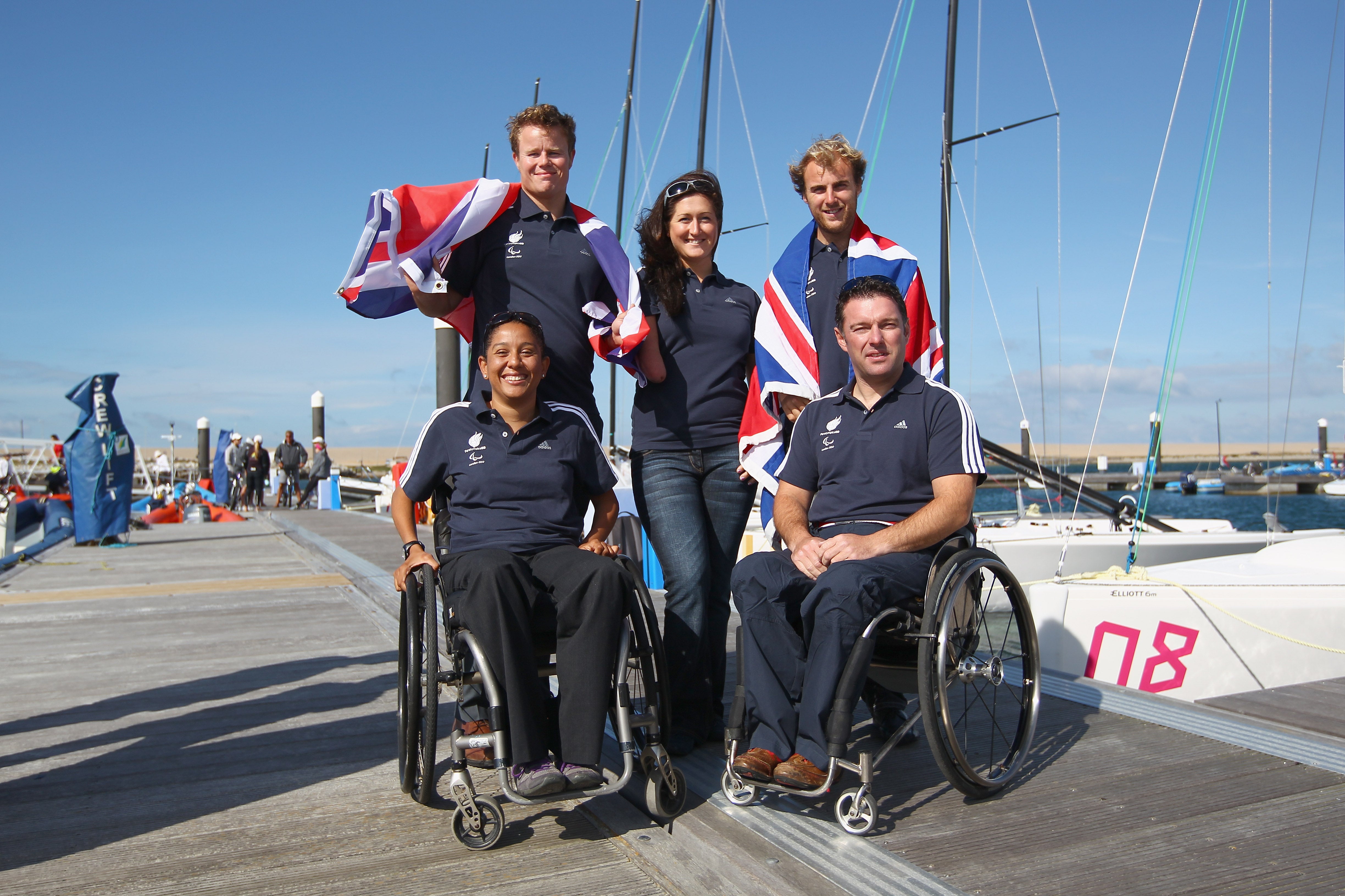 Steve Thomas was part of the British sailing team at the London 2012 Paralympics