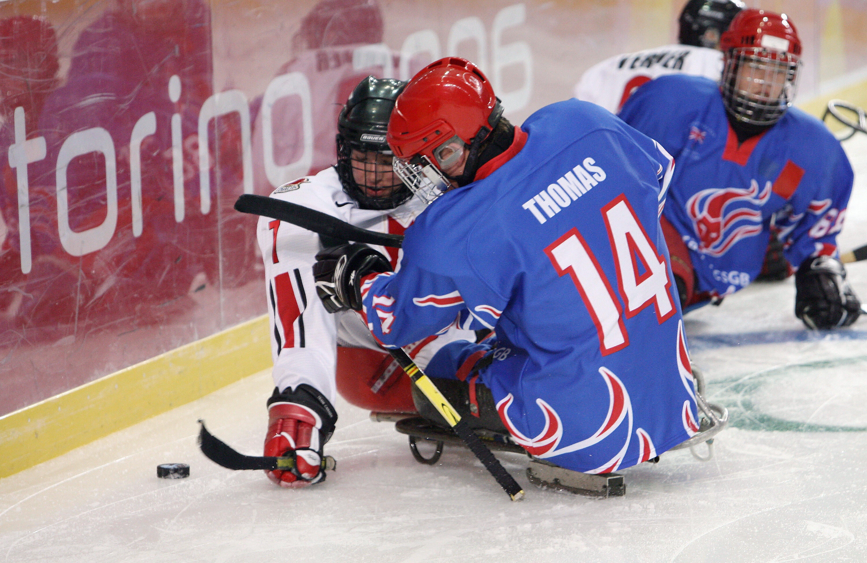 Steve Thomas does have previous Winter Paralympic experience, having compete in ice sledge hockey in 2002 and 2006