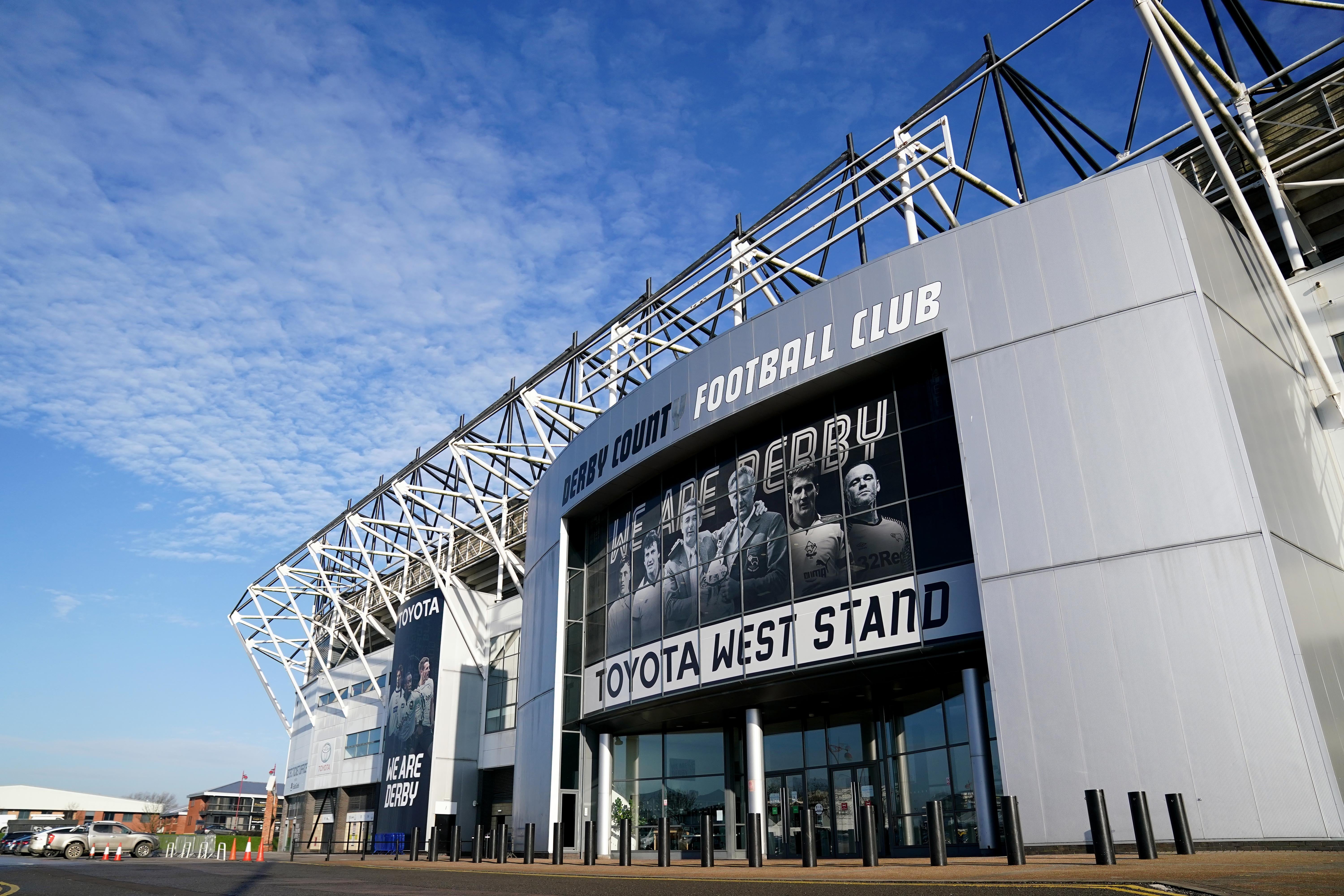 Derby’s administrators have been asked to give the EFL an urgent funding update (Zac Goodwin/PA