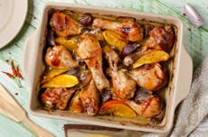 In this roasted orange chicken, every part of the fruit shines