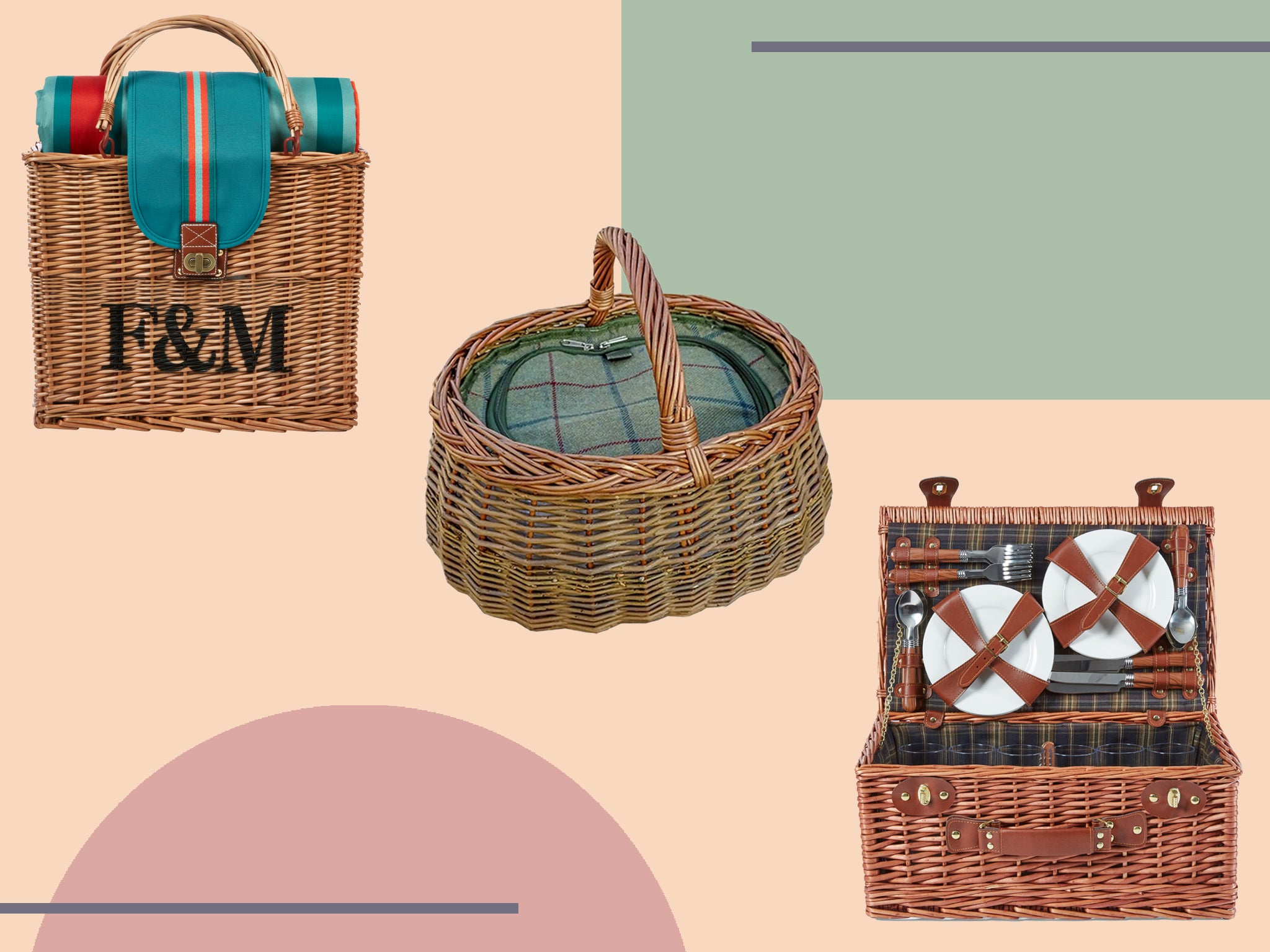 For hungry families or a date for two, find your perfect wicker carrier in our list