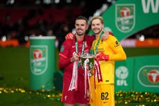 Liverpool players revel in Carabao Cup win – Monday’s sporting social