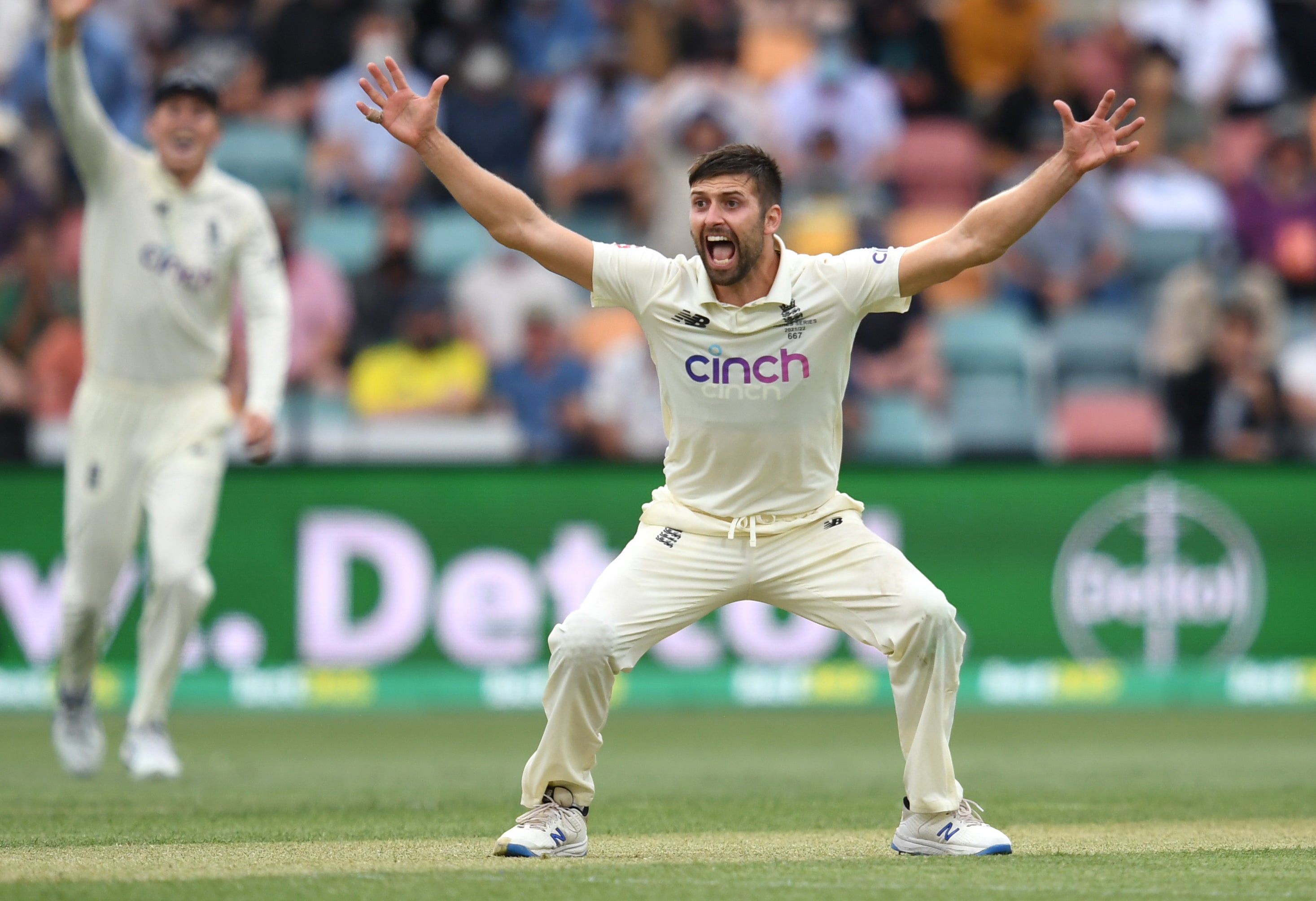 Mark Wood is ready to shoulder more of a leadership role (Darren England via AAP/PA)