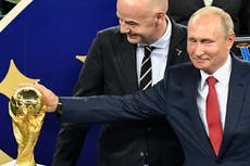 Russia going to war finally removes football’s veil of pretence