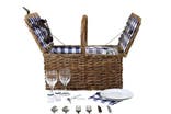 Charles Bentley 2-person wicker picnic basket indybest