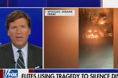 Tucker Carlson backs Russian news channel RT and hits out at Canada for taking it off the air