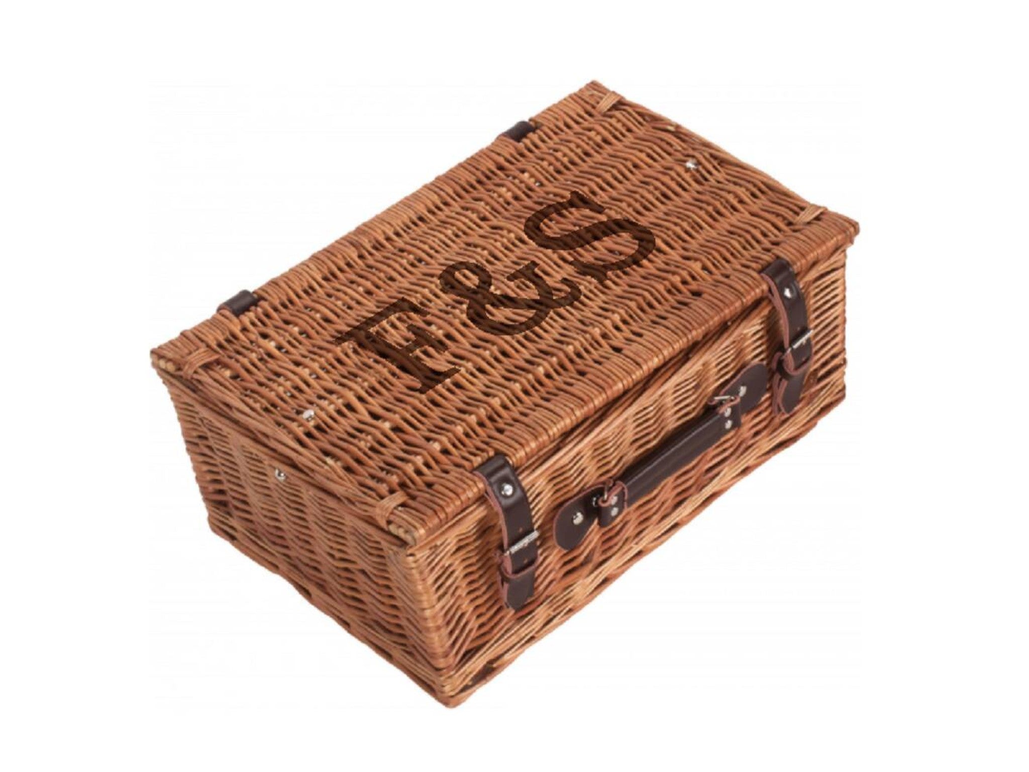 Oh So Cherished personalised wicker hamper basket for filling indybest.