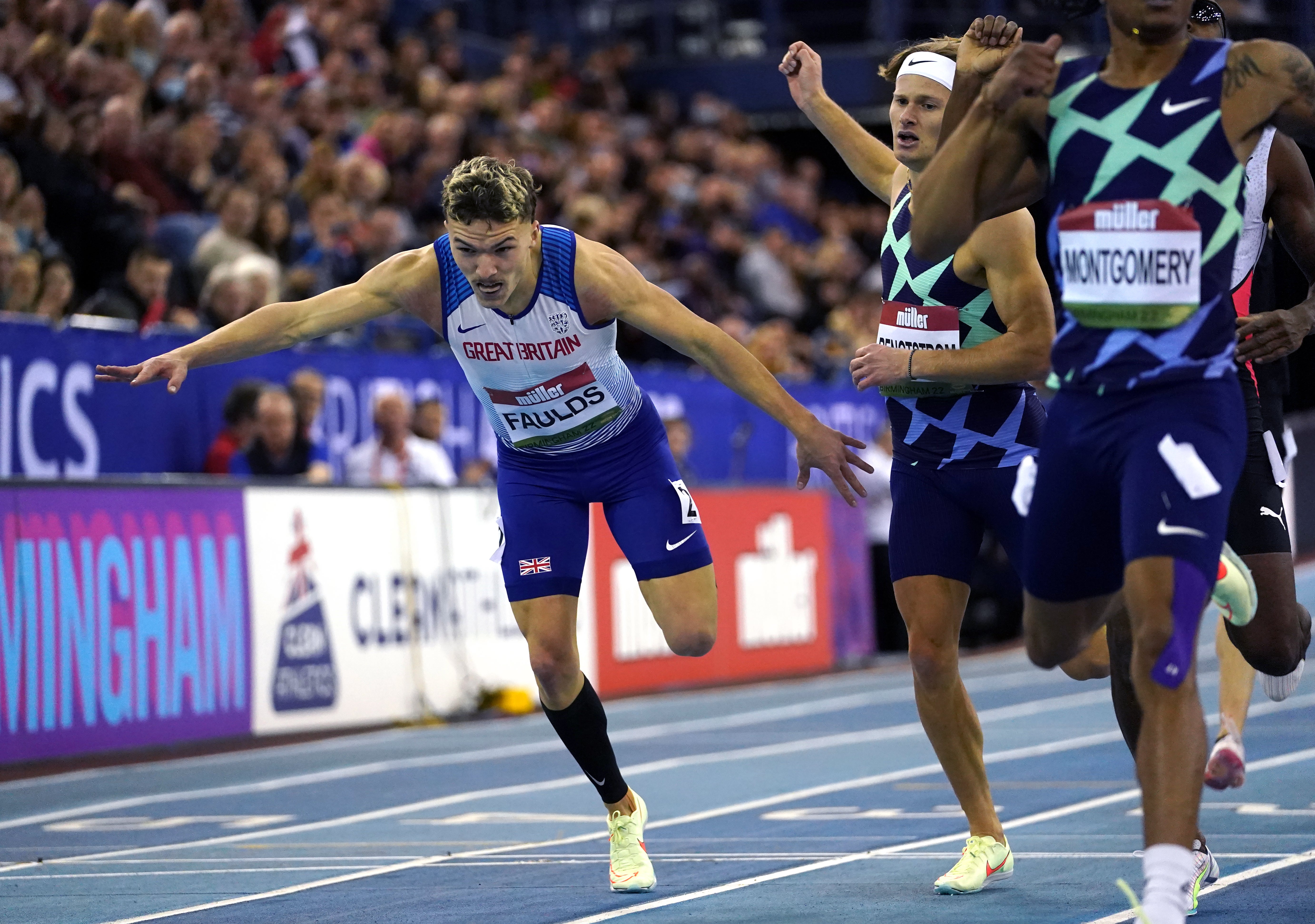 Ed Faulds (left) will make his senior debut at this month’s Championships (Martin Rickett/PA)