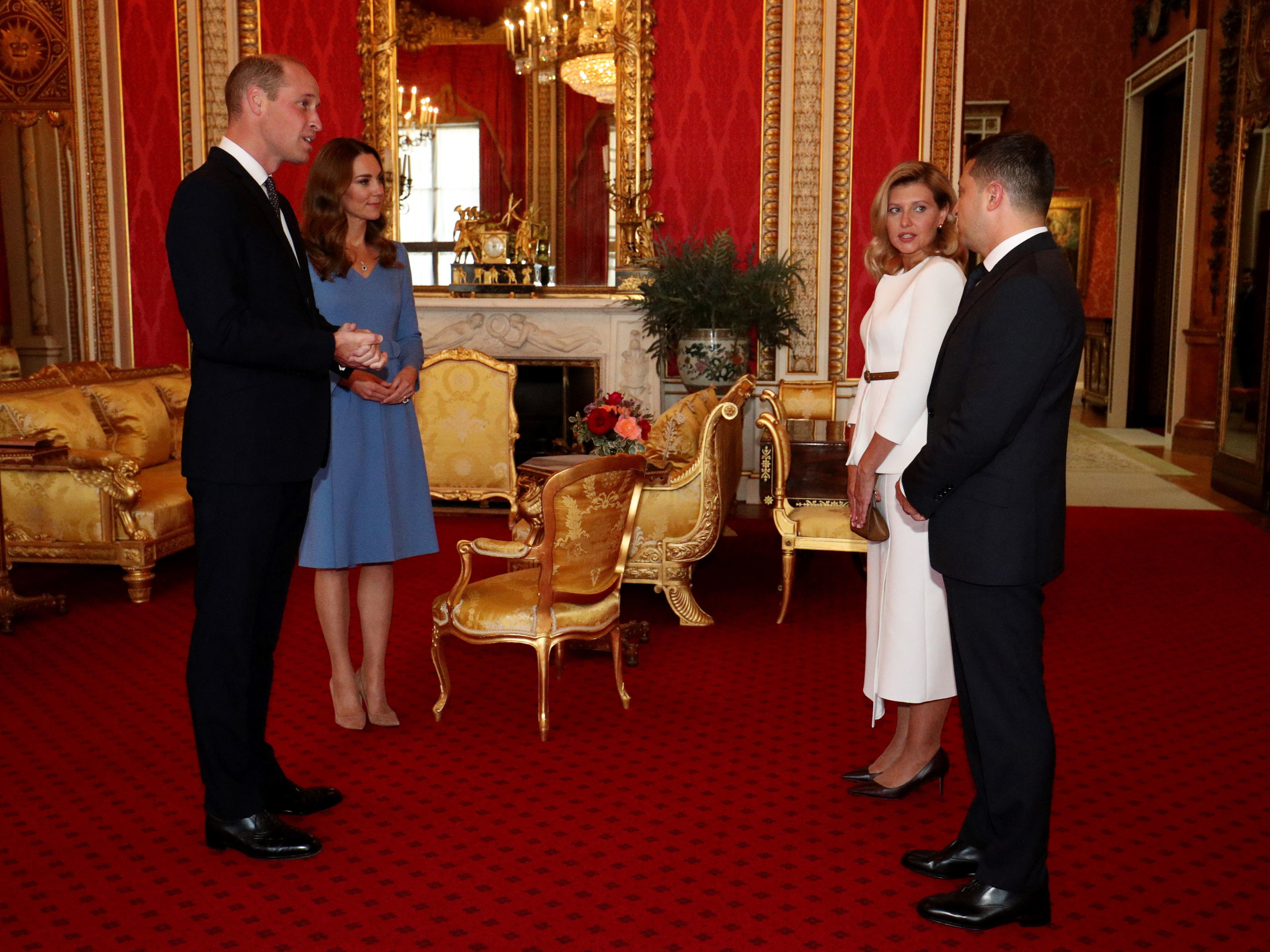 Meeting the Duke and Duchess of Cambridge in London in 2020