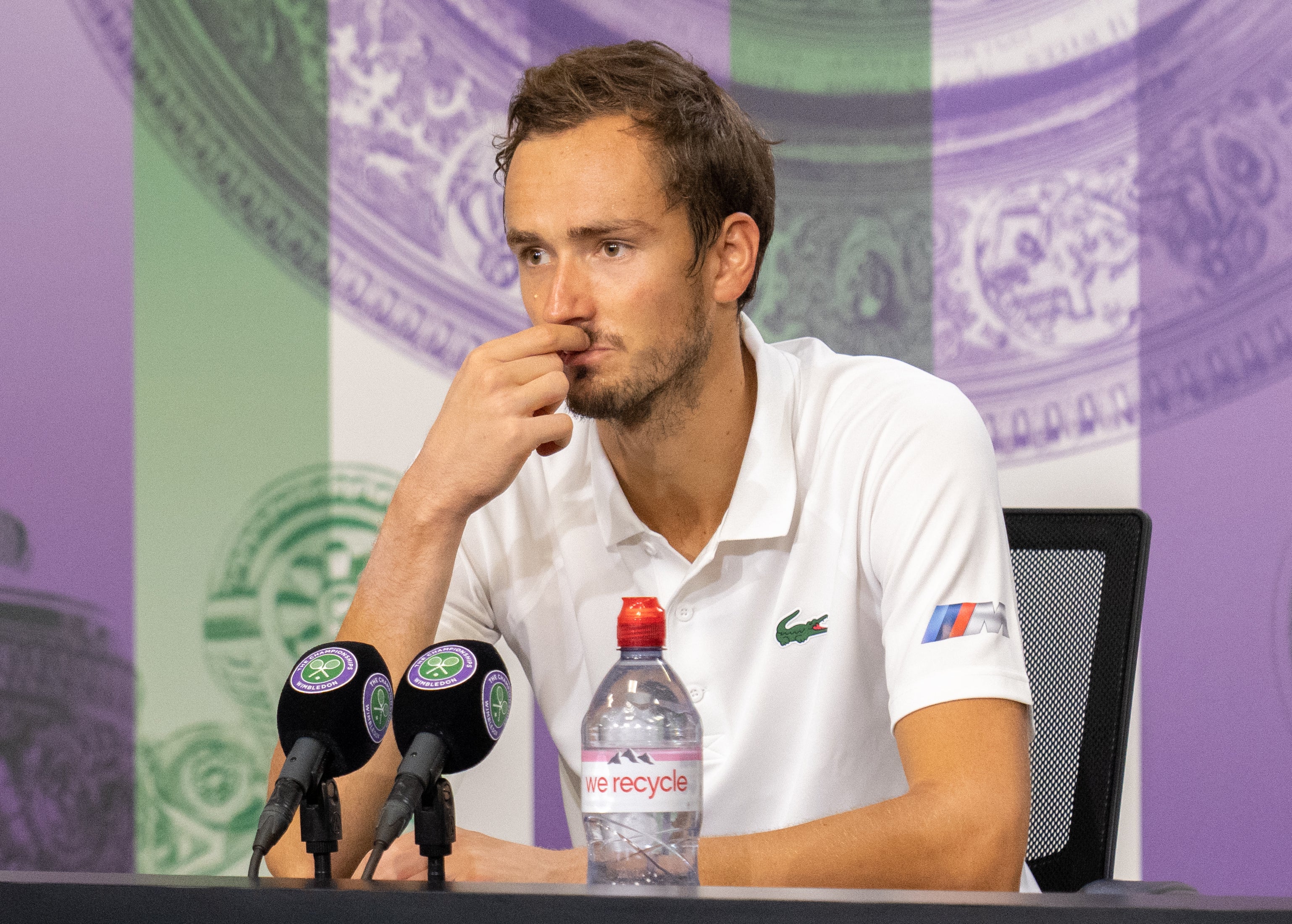 Daniil Medvedev is the current men’s number one (Joe Toth/AELTC Pool/PA)