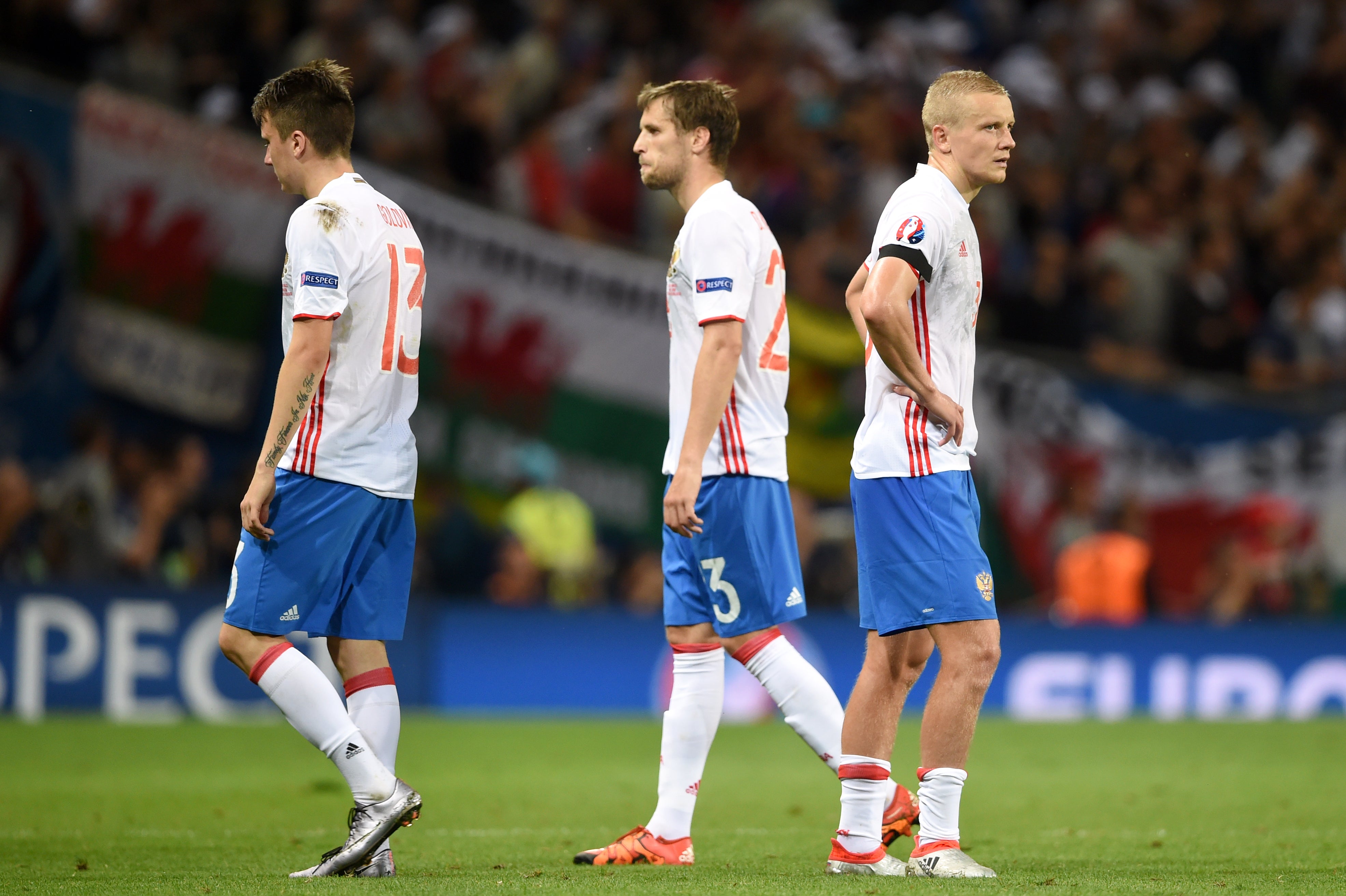 Russia will almost certainly miss this year’s World Cup (Joe Giddens/PA)