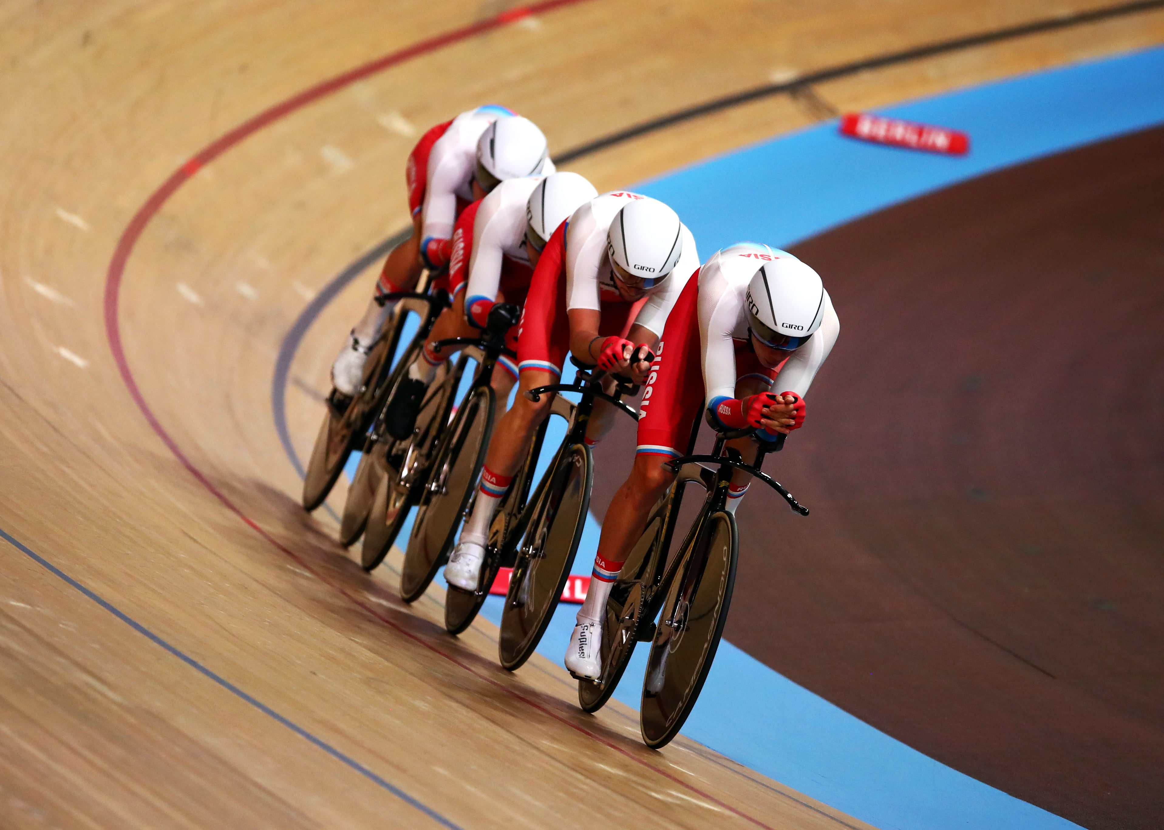 Russia might be absent from this year’s UCI Track Cycling World Championships (Tim Goode/PA)