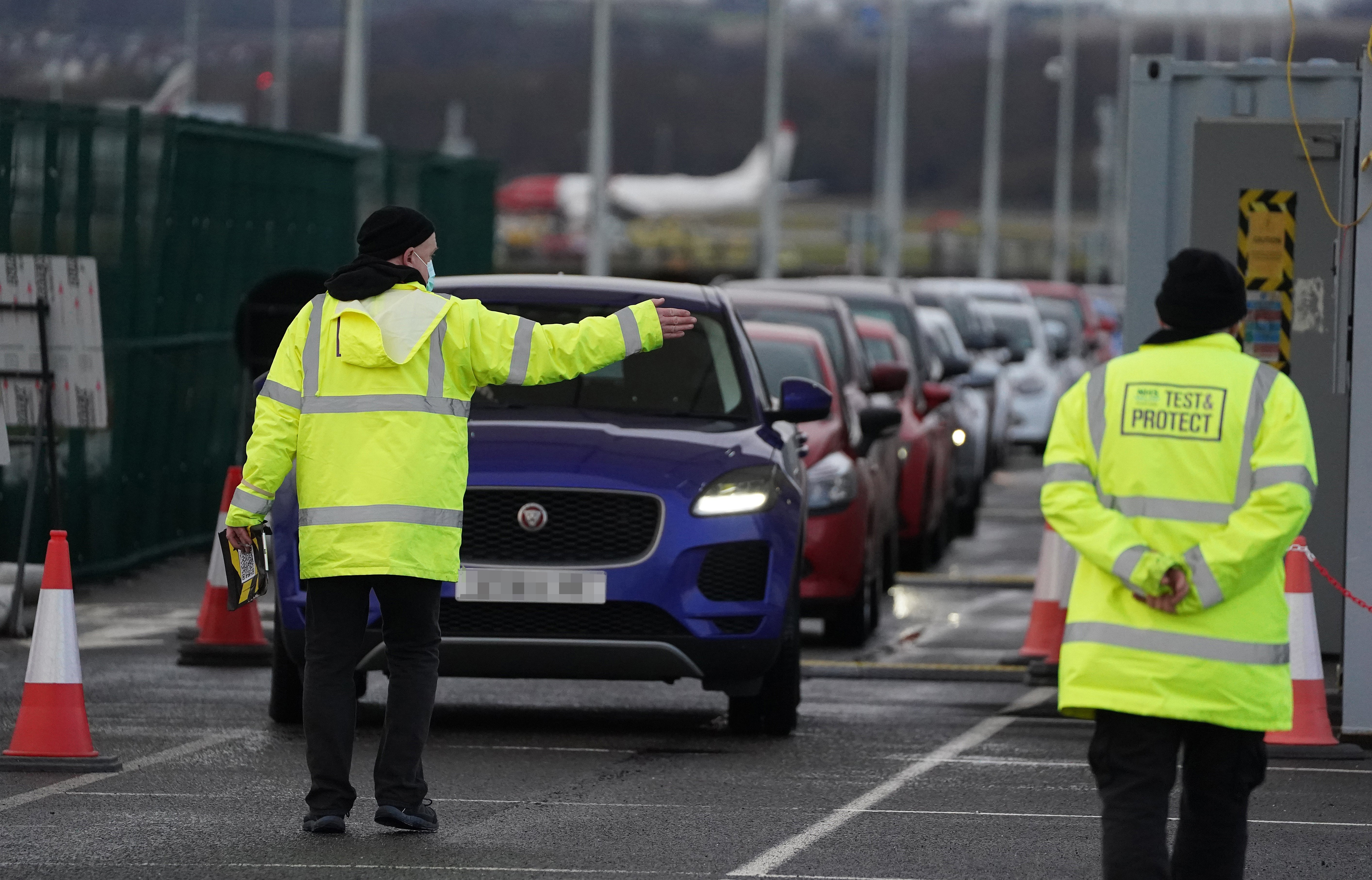 Almost 7,500 new cases of Covid-19 have been reported in the past 24 hours (Andrew Milligan/PA)