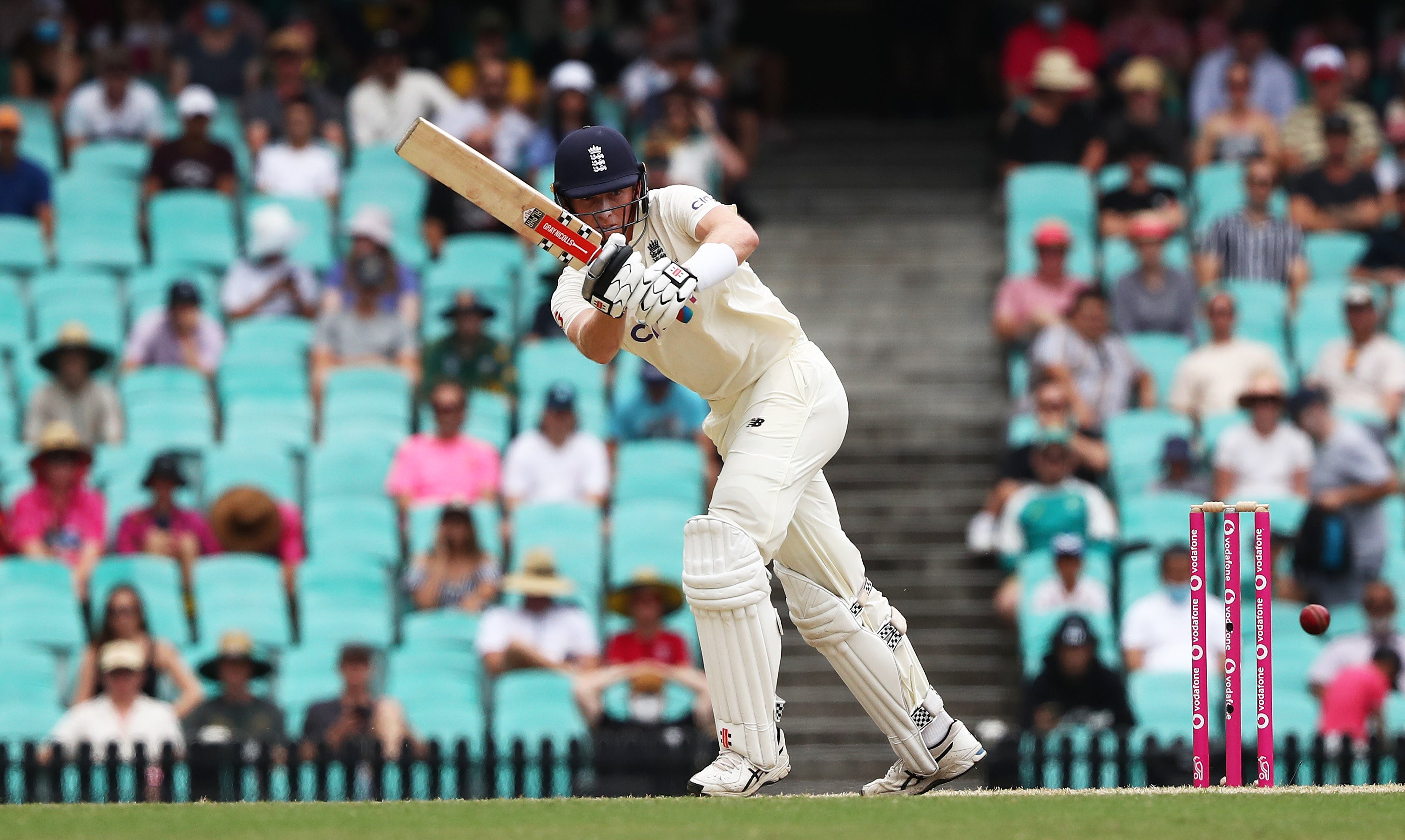 Zak Crawley hit a fluent half-century (Jason O’Brien/PA)