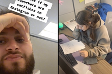Man compares his co-workers to their Instagram profiles to see if they’re ‘catfishes’ or not
