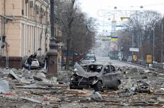 Slovenian consulate destroyed in Russian rocket attack in Kharkiv