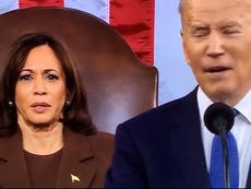 Kamala Harris appears to silently correct Biden’s ‘Iranian’ gaffe by mouthing ‘Ukrainian’