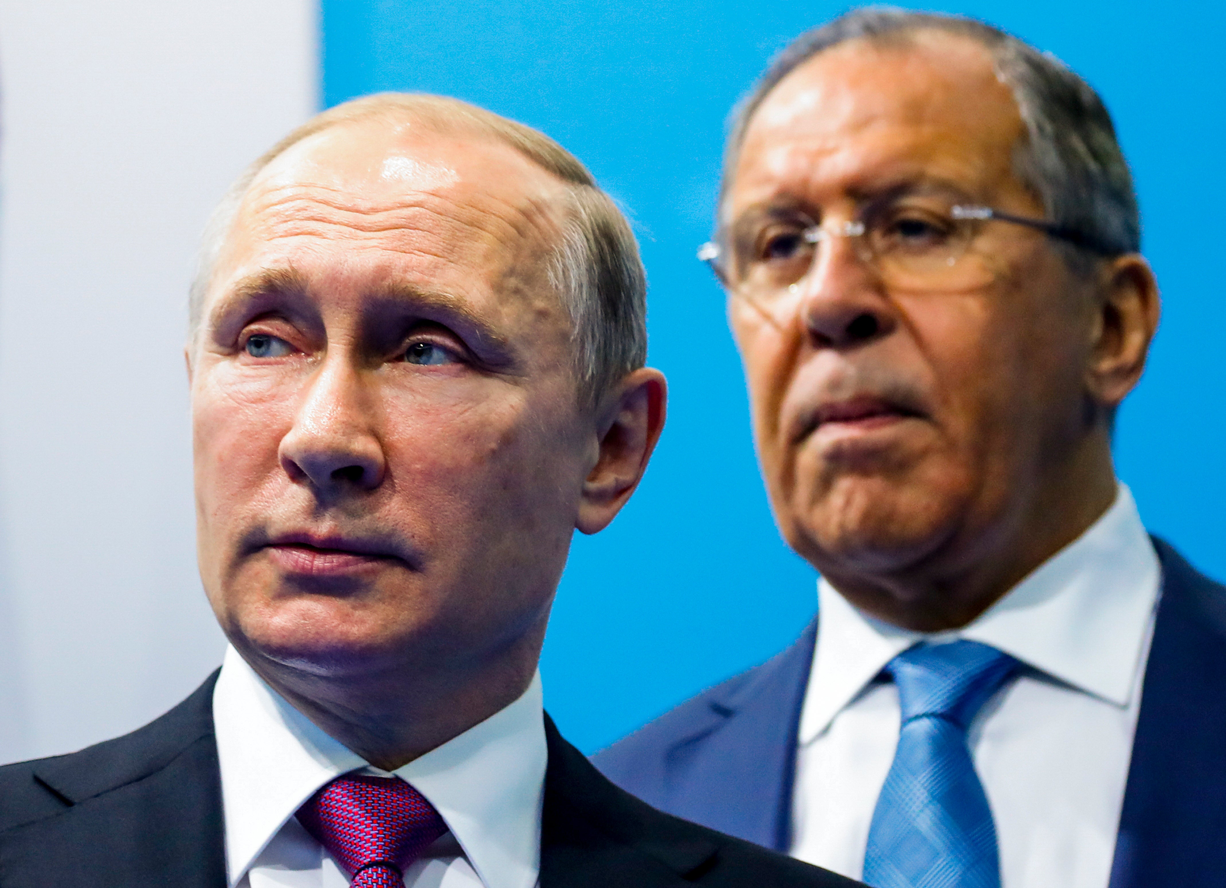 Vladmir Putin and Sergey Lavrov have had their foreign assets frozen