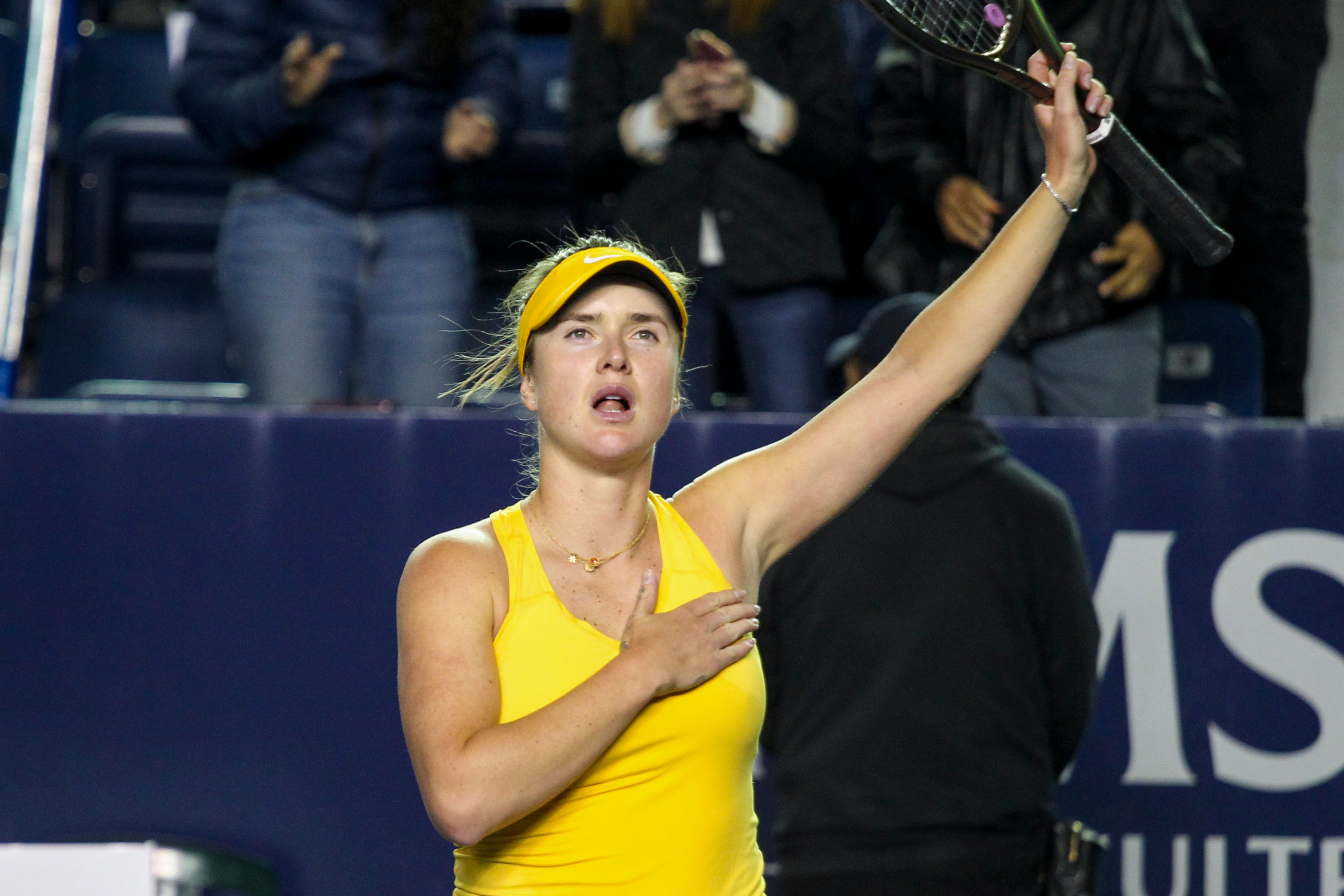 Elina Svitolina beat Anastasia Potapova of Russia (AP)