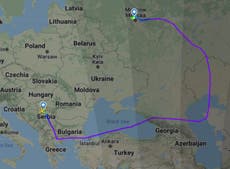 Flights forced to take crazy routes due to airspace bans