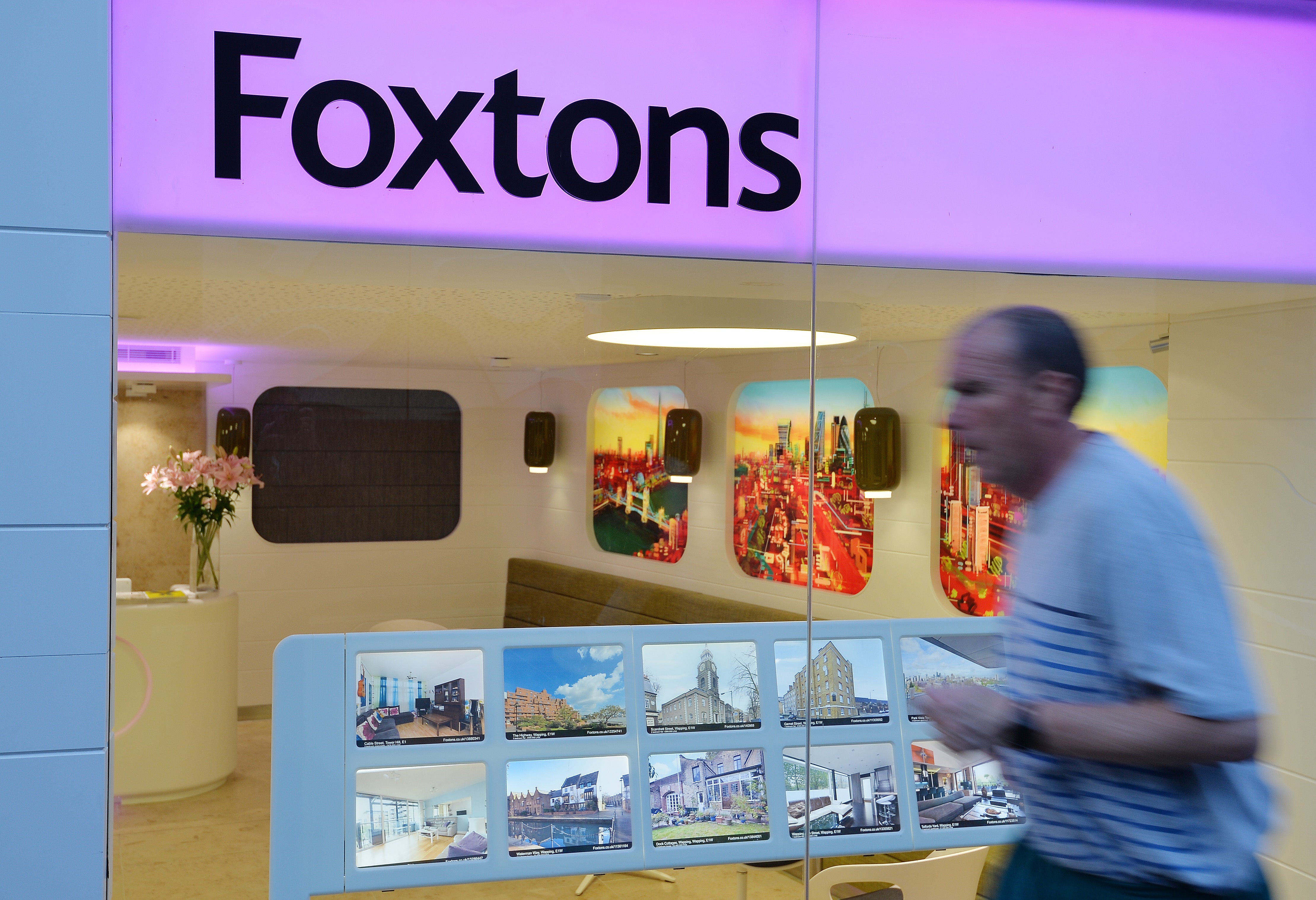 Estate agent Foxtons swung back to a profit in 2021 due to improving market conditions (John Stillwell/PA)