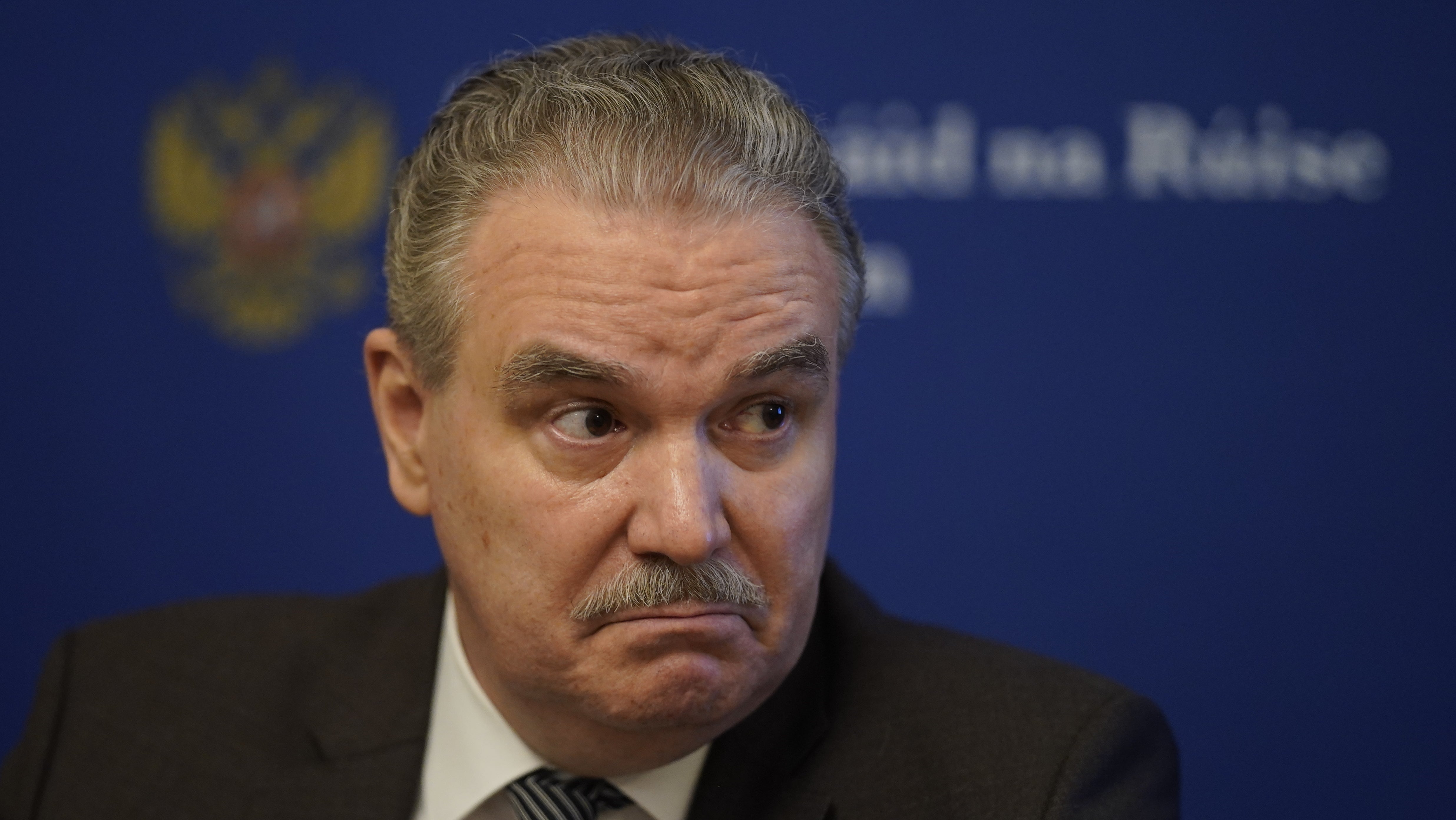 Russian ambassador to Ireland Yury Filatov was branded a “liar” in the Dail (Niall Carson/PA)