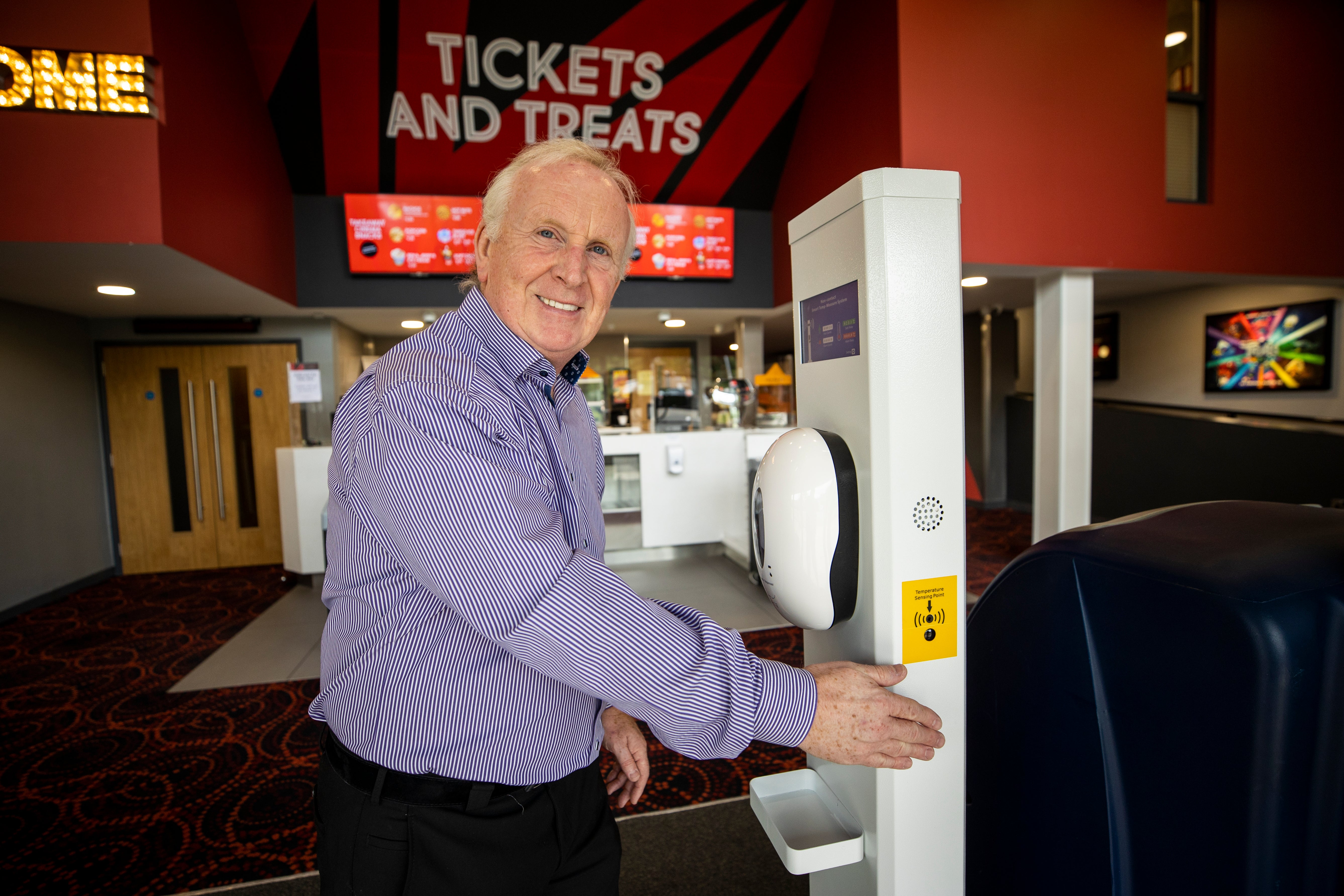 Michael McAdam, managing director of Movie House Cinemas in Northern Ireland (Liam McBurney/PA)