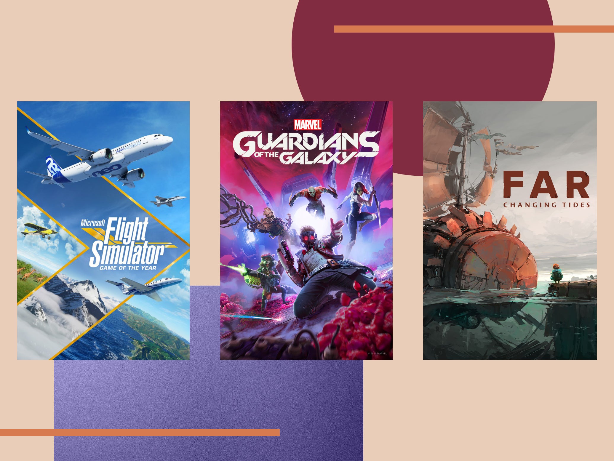 Xbox Game Pass’s March 2022 list includes Marvel’s Guardians of the Galaxy and Flight Simulator