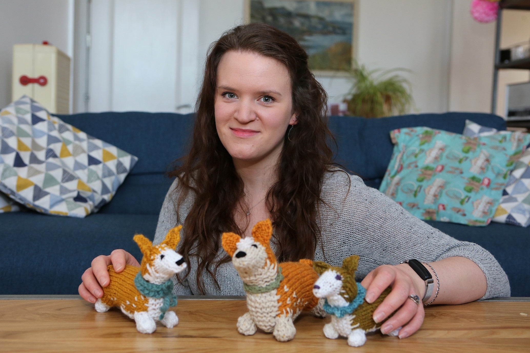 Hannah Joyce has designed the corgi knitting pattern