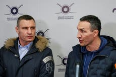 ‘We’re defending our future’: Klitschko brothers ‘ready to die’ fighting for Ukraine