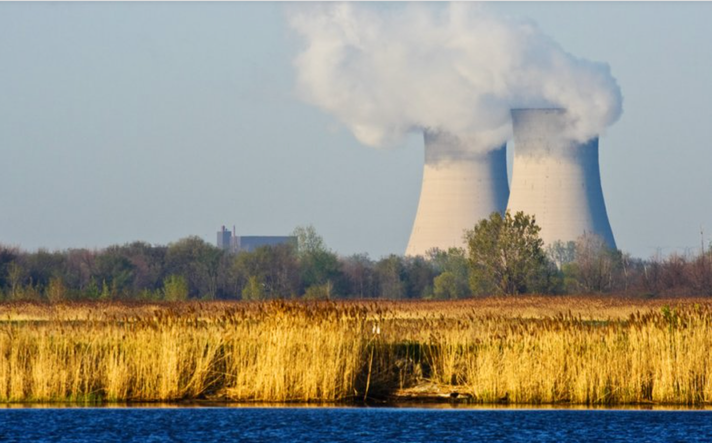 The Fermi II nuclear plant in Newport, Michigan