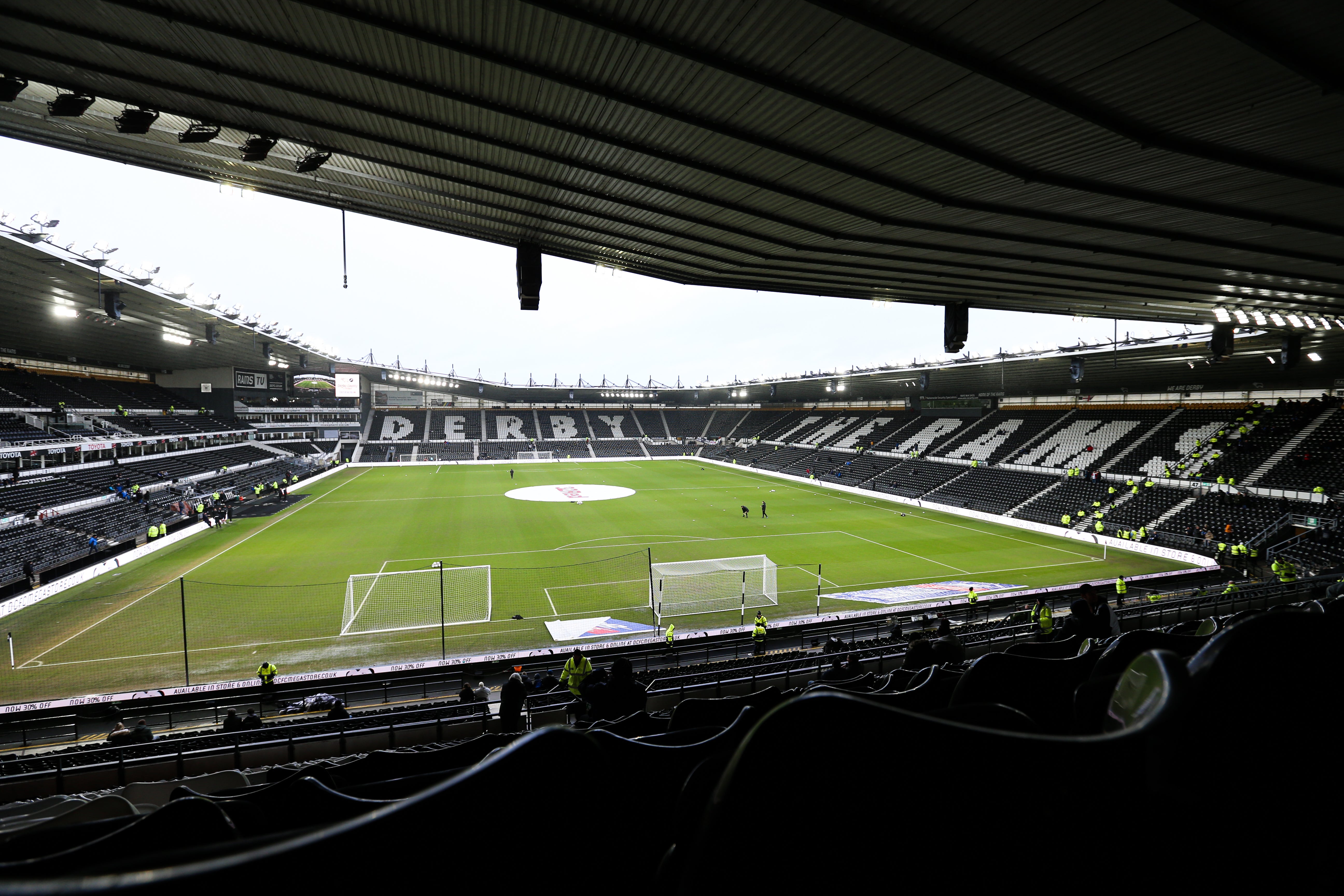 Derby are fighting for survival (Isaac Parkin/PA)