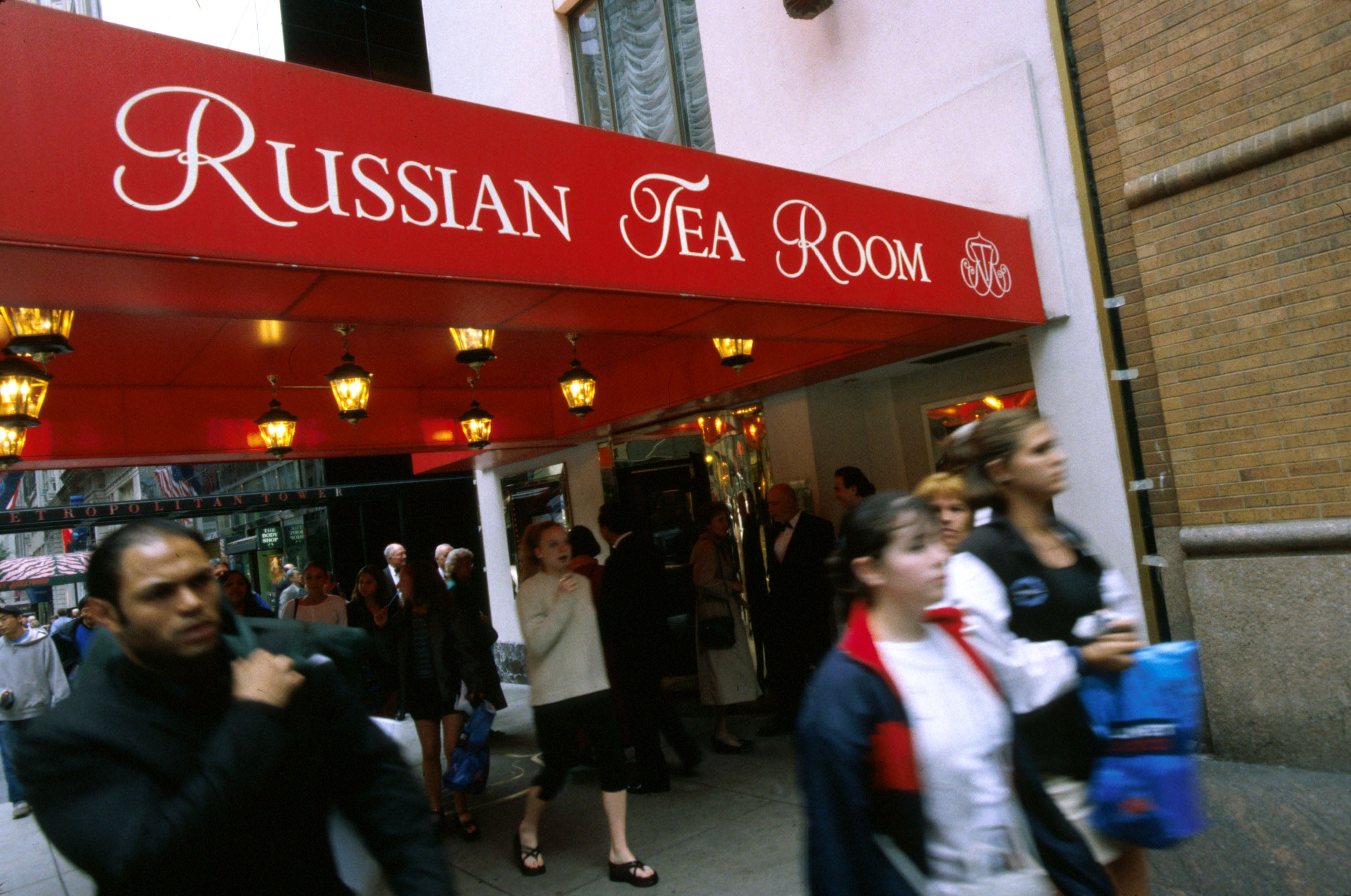 The Russian Tea Rooms in New York has attracted diners for nearly a century