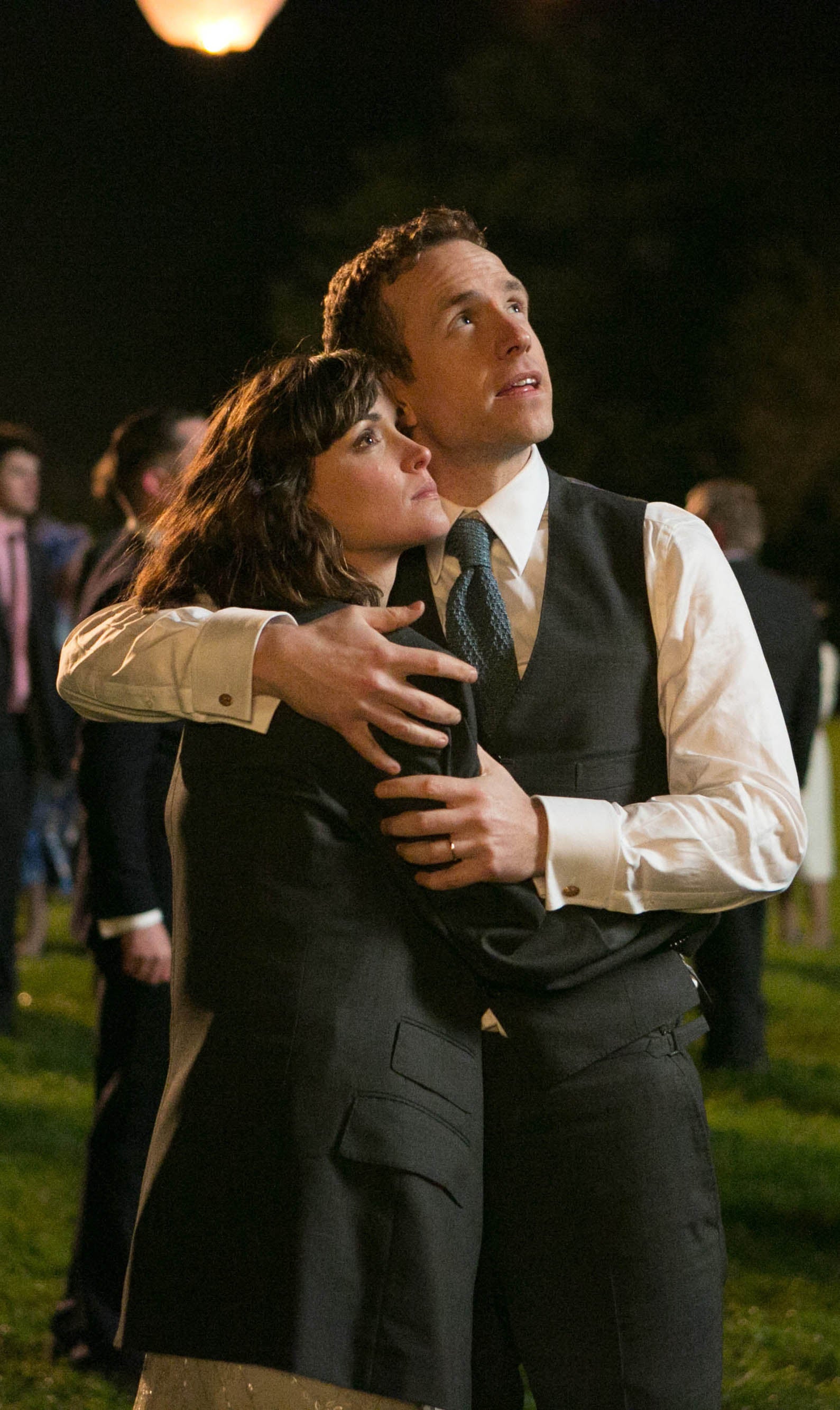 Spall and Rose Byrne in the romantic comedy ‘I Give It a Year’