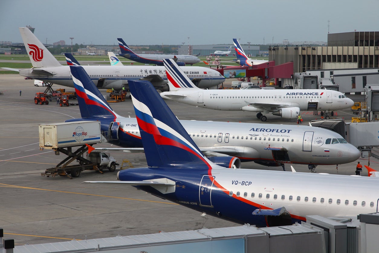 Key hub: Russia’s busiest airport, Moscow Sheremetyevo, before the invasion of Ukraine