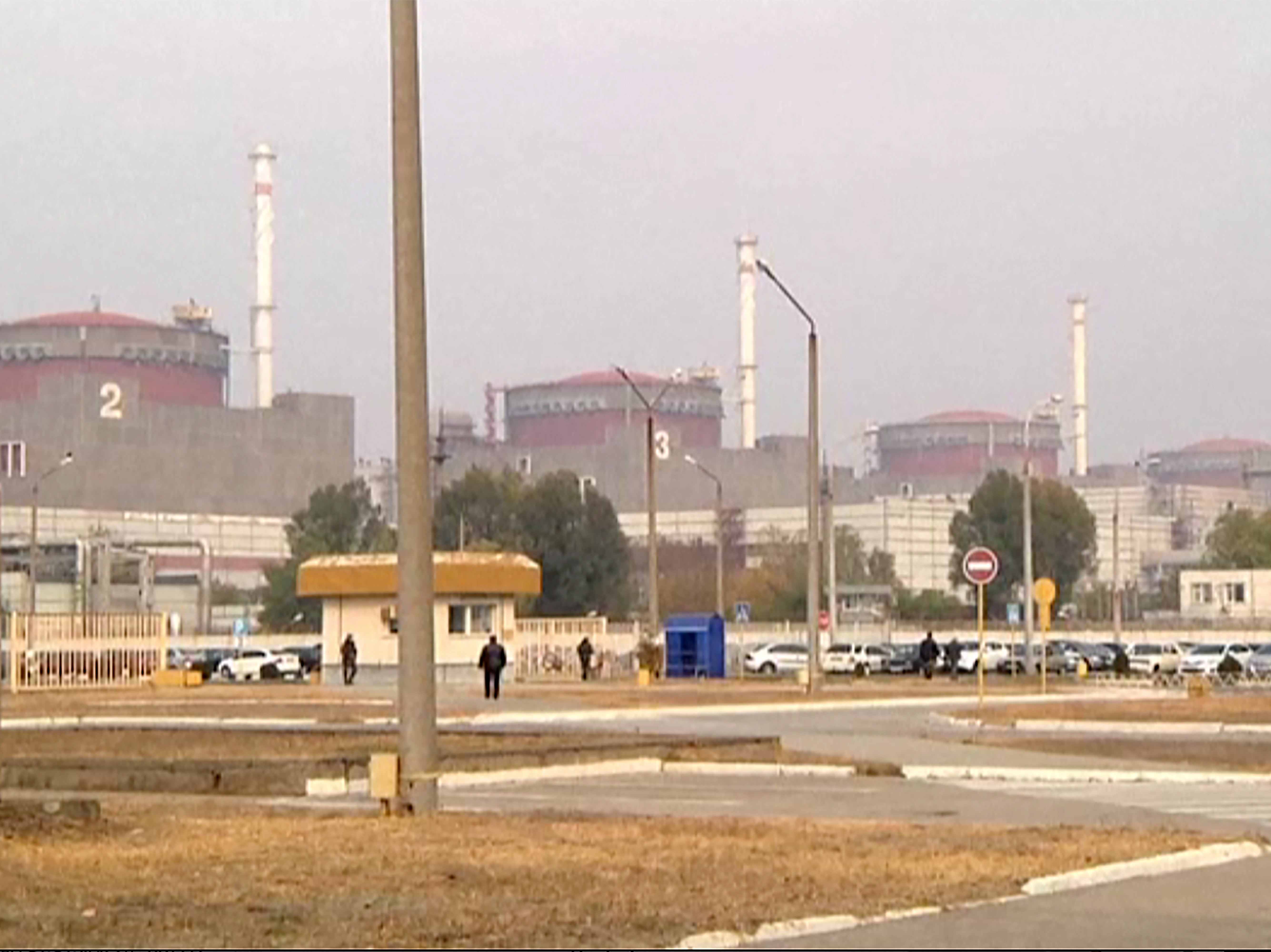 Zaporizhzhia nuclear plant in Enerhodar, Ukraine, pictured in October 2015