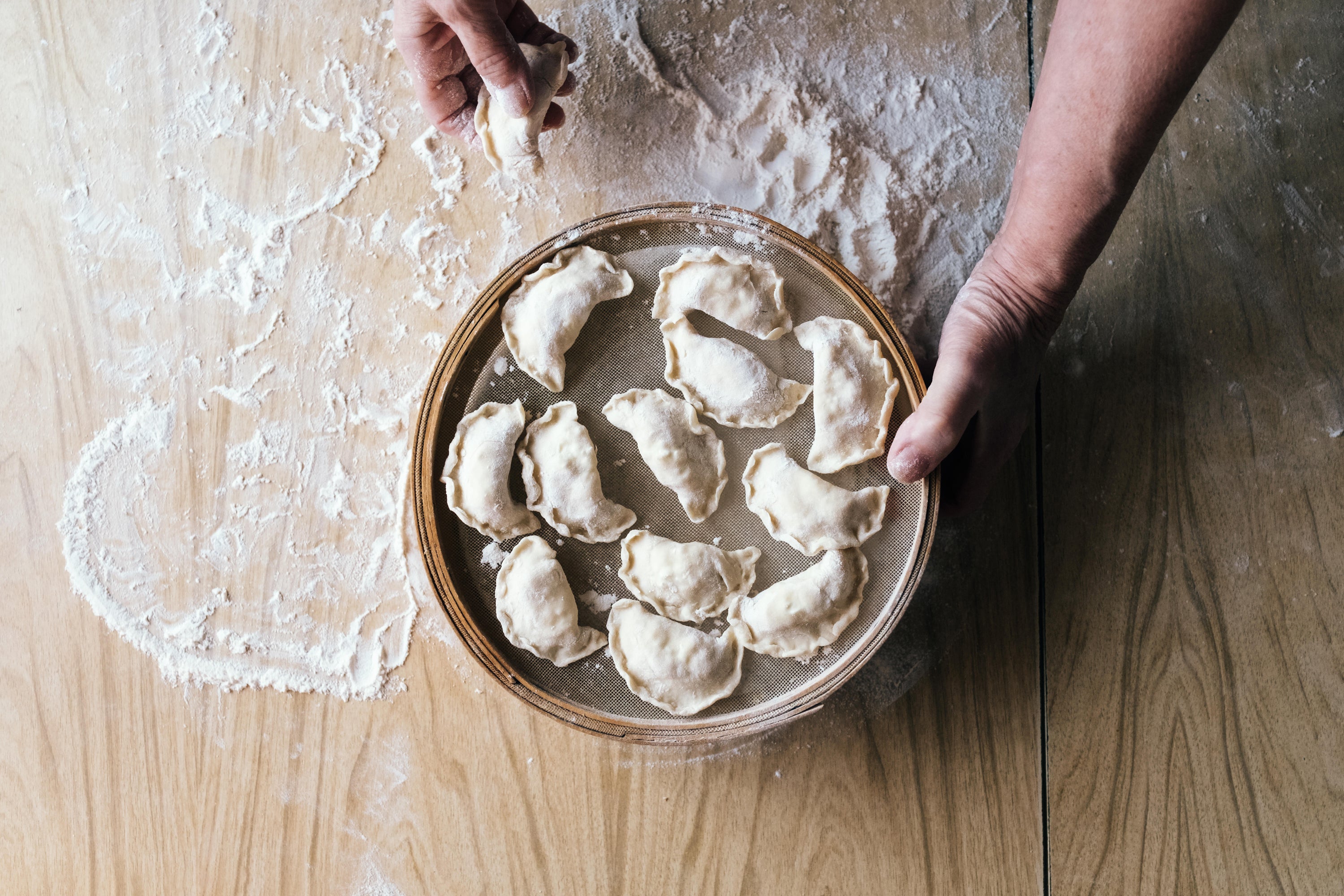 Varenyky dumplings are hugely popular in Ukraine (Alamy/PA)