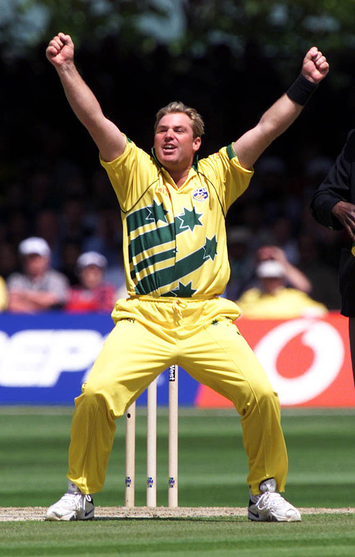 Shane Warne helped Australia win the 1999 Cricket World Cup