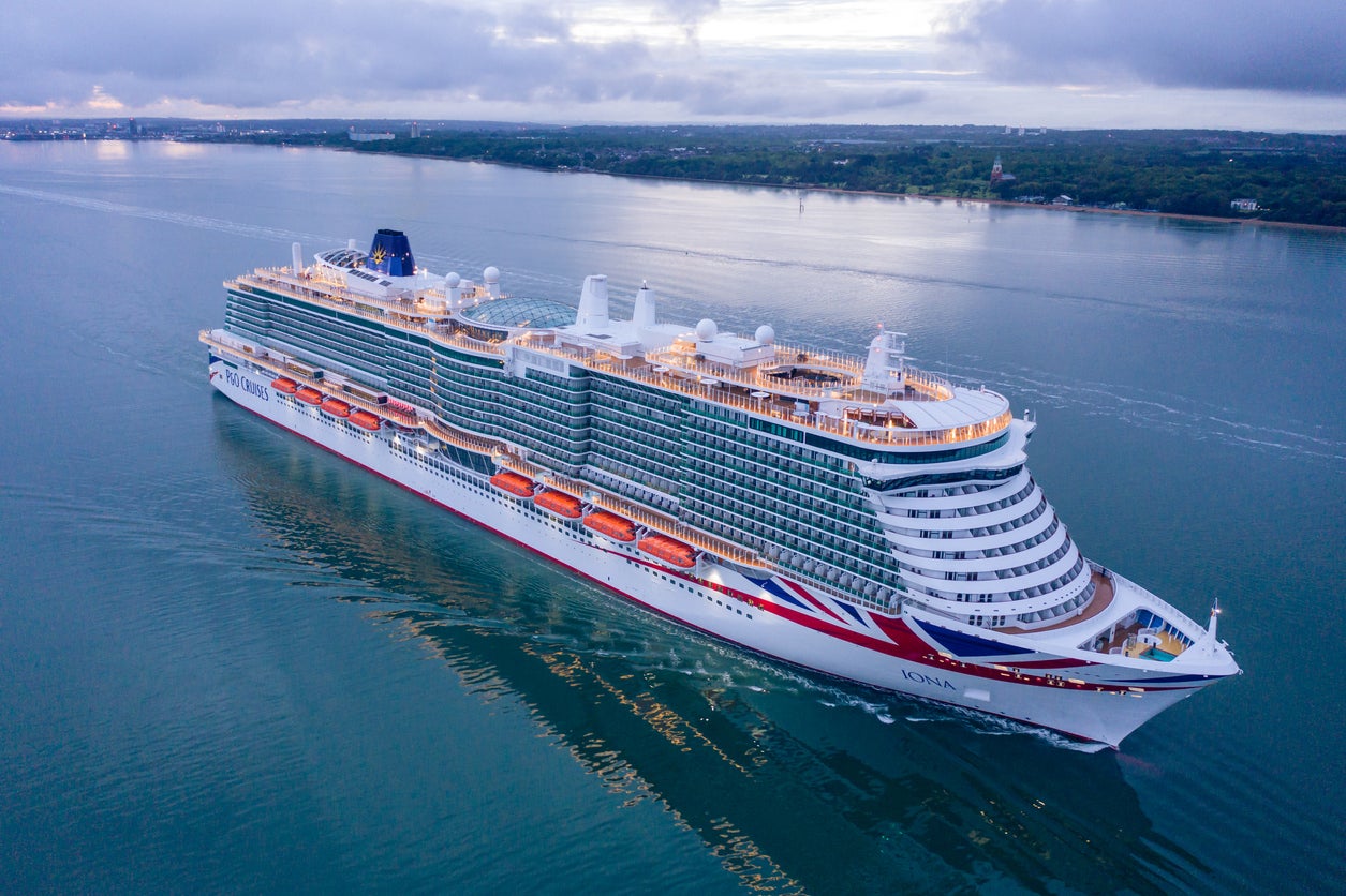 P&O’s Iona cruise ship