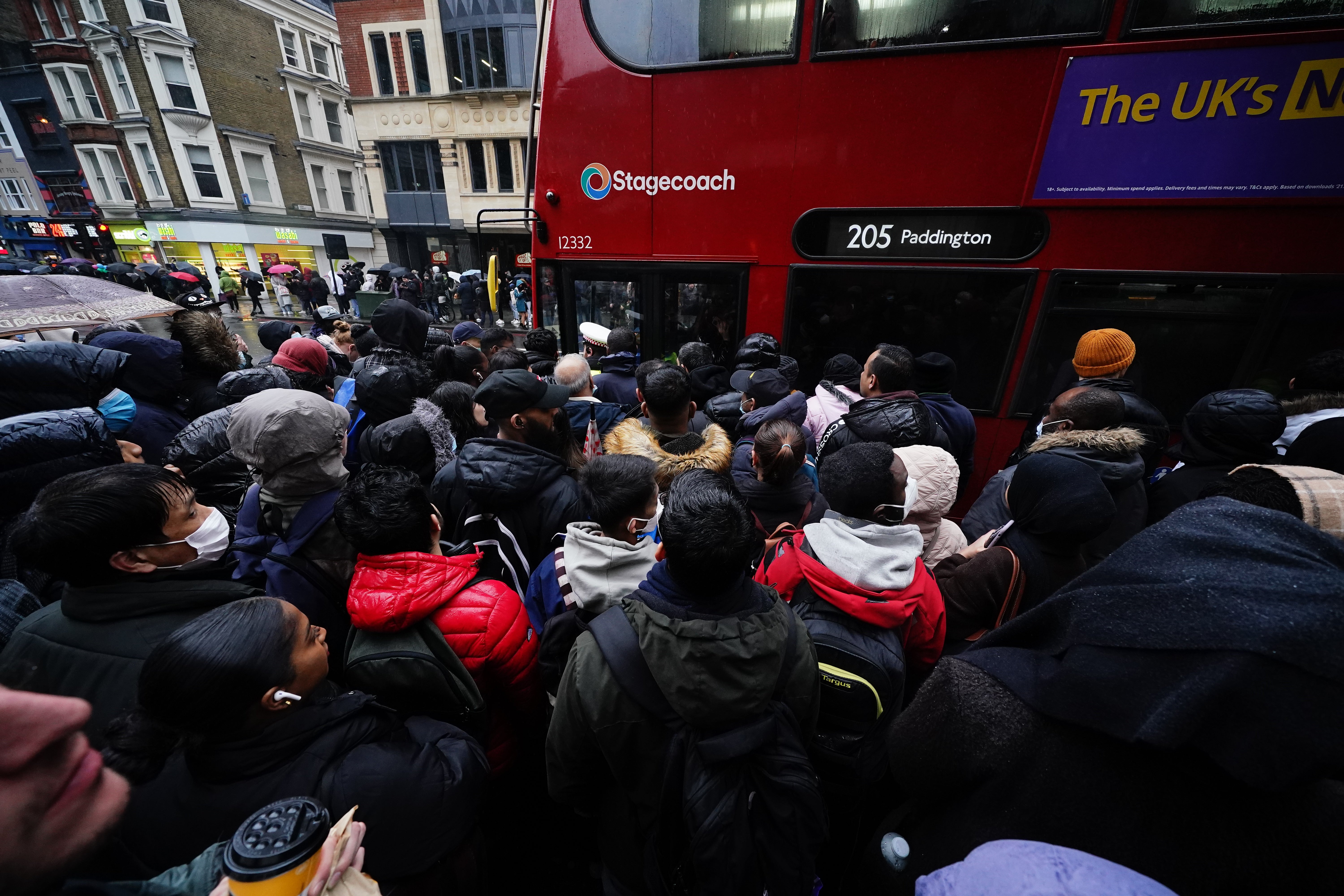 DLR, London Overground and Trams are not affected by the industrial action and will be running but will be busier