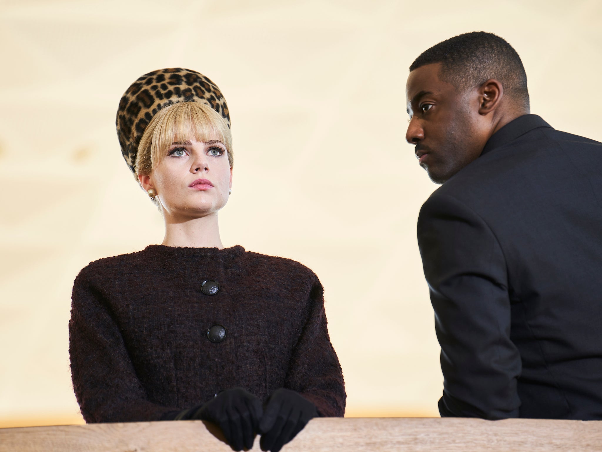 Lucy Boynton and Ashley Thomas star as Jean Courtney and Paul Maddox, respectively