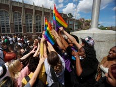 Thousands of teens walk out of school in protest over Florida’s ‘Don’t Say Gay’ law