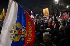 In Serbia, Putin’s a ‘brother’ and Russia a fellow victim of the West