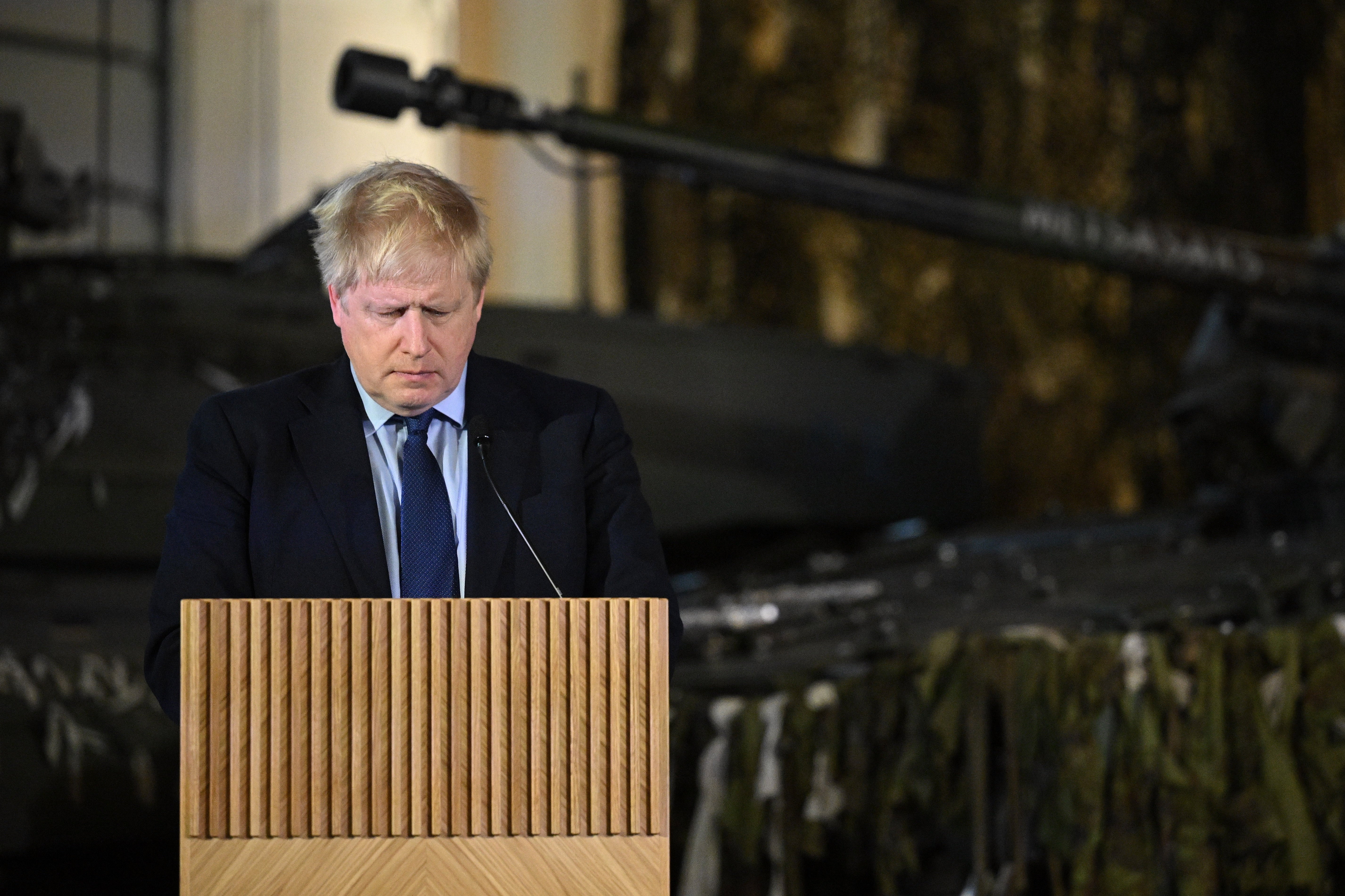 Boris Johnson has warned of the “risk” of nuclear disaster in Europe following the Russian shelling of a Ukrainian power plant, as he said the world is “turning its back” on Vladimir Putin (Leon Neal/PA)