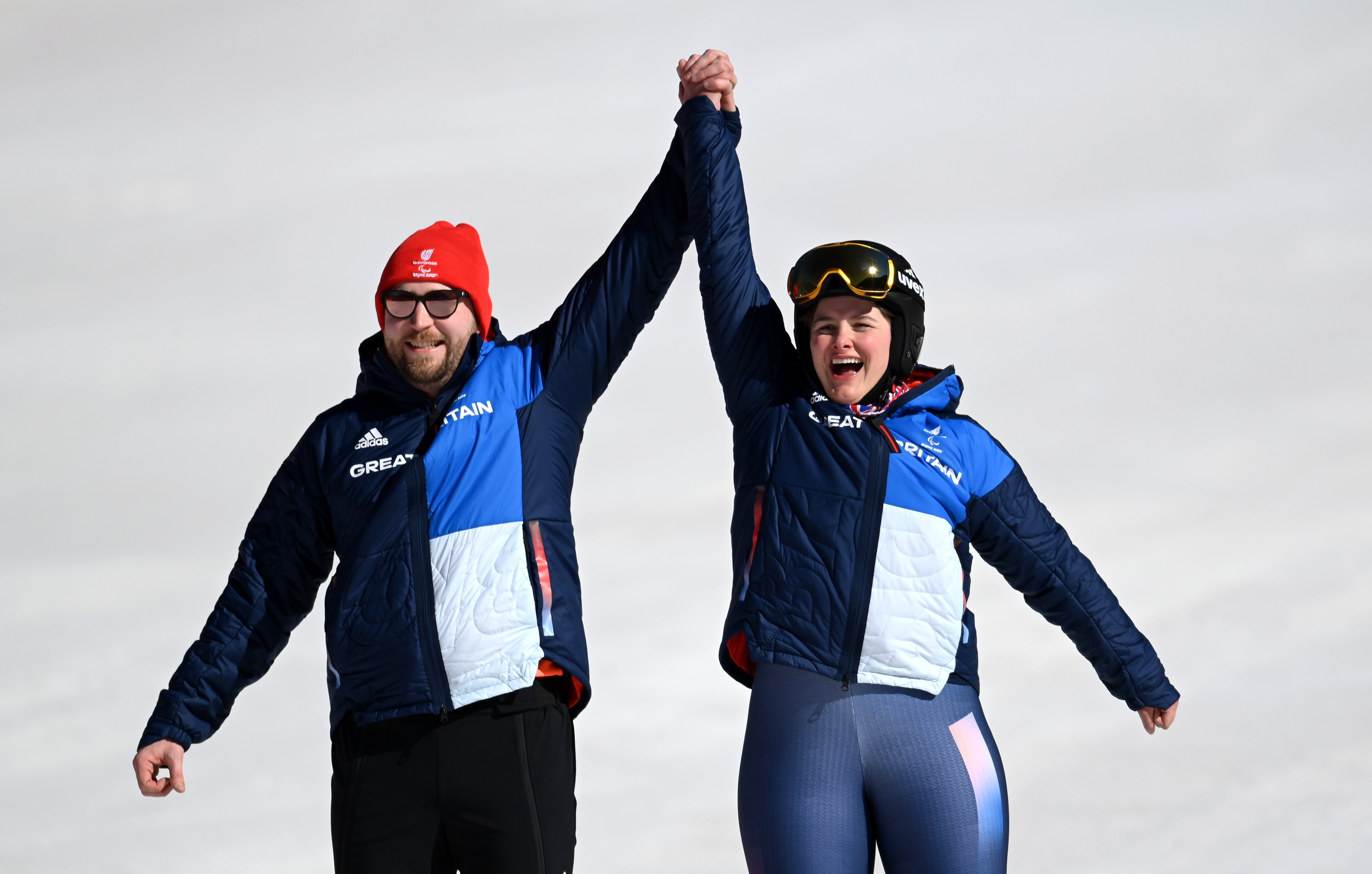 Millie Knight, alongside guide Brett Wild, admitted she did not believe she would come home with a medal