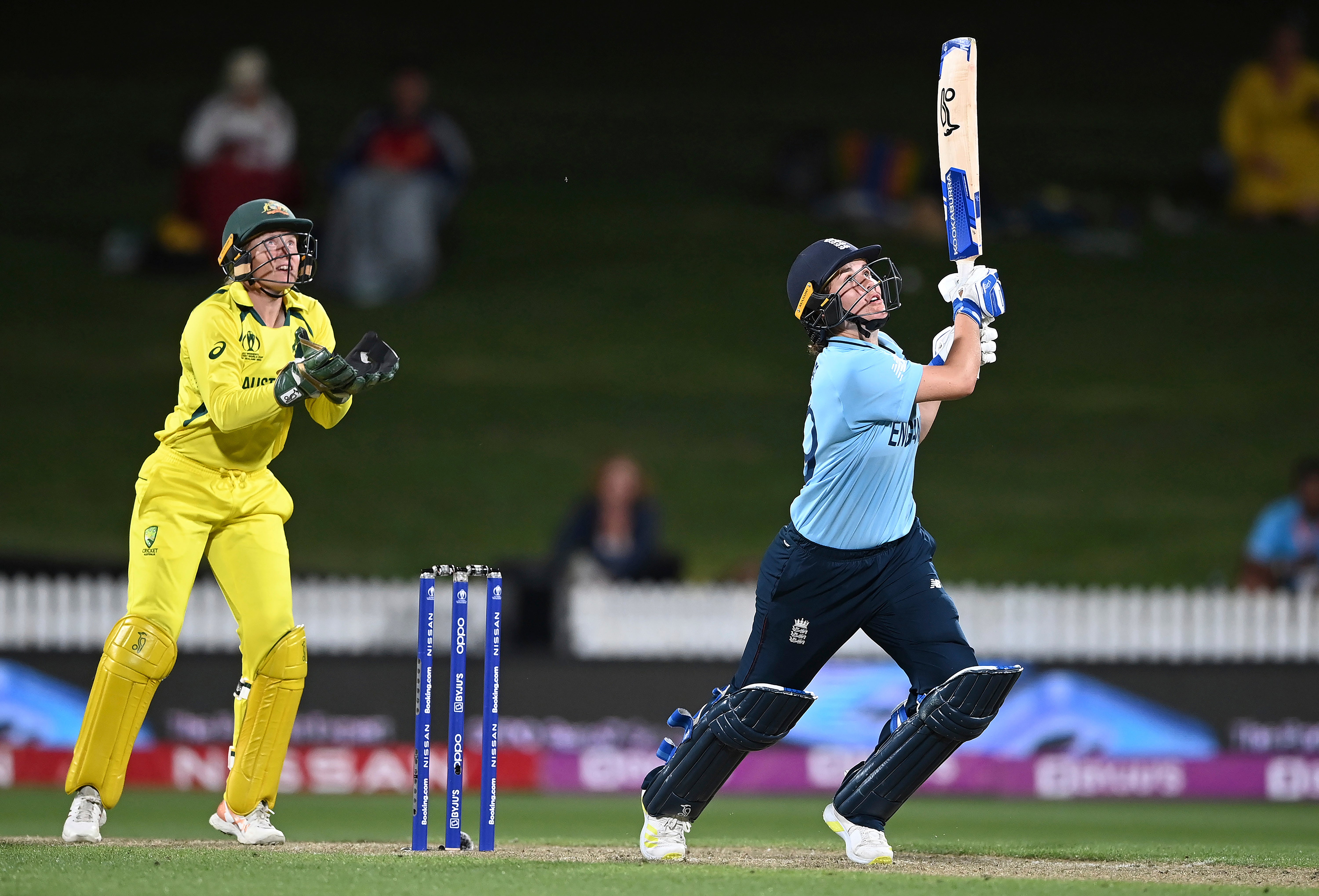 Sciver made a brilliant century but England fell short (Andrew Cornaga/Photosport via AP)