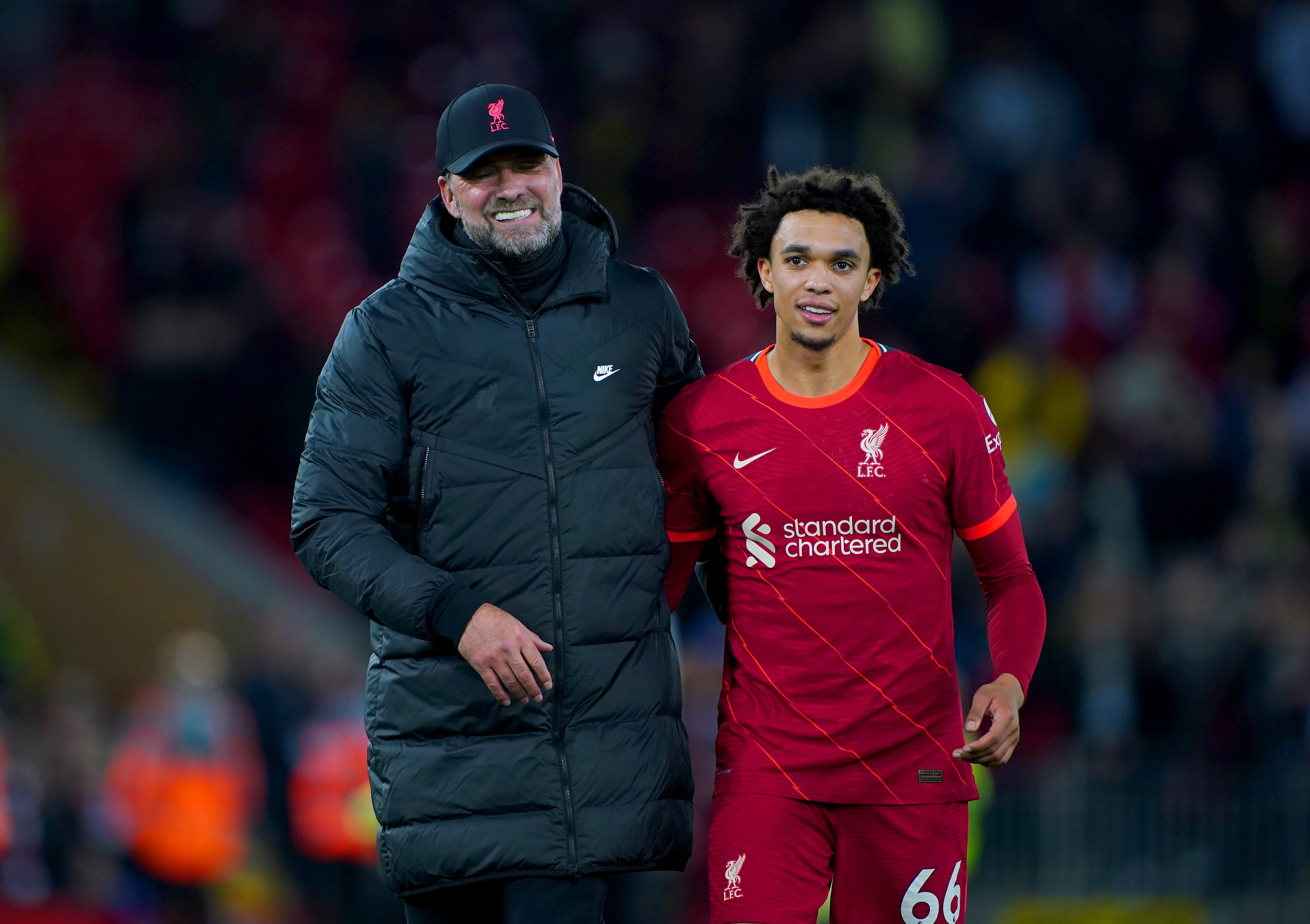 Liverpool manager Jurgen Klopp does not understand the criticism of Trent Alexander-Arnold’s defensive qualities