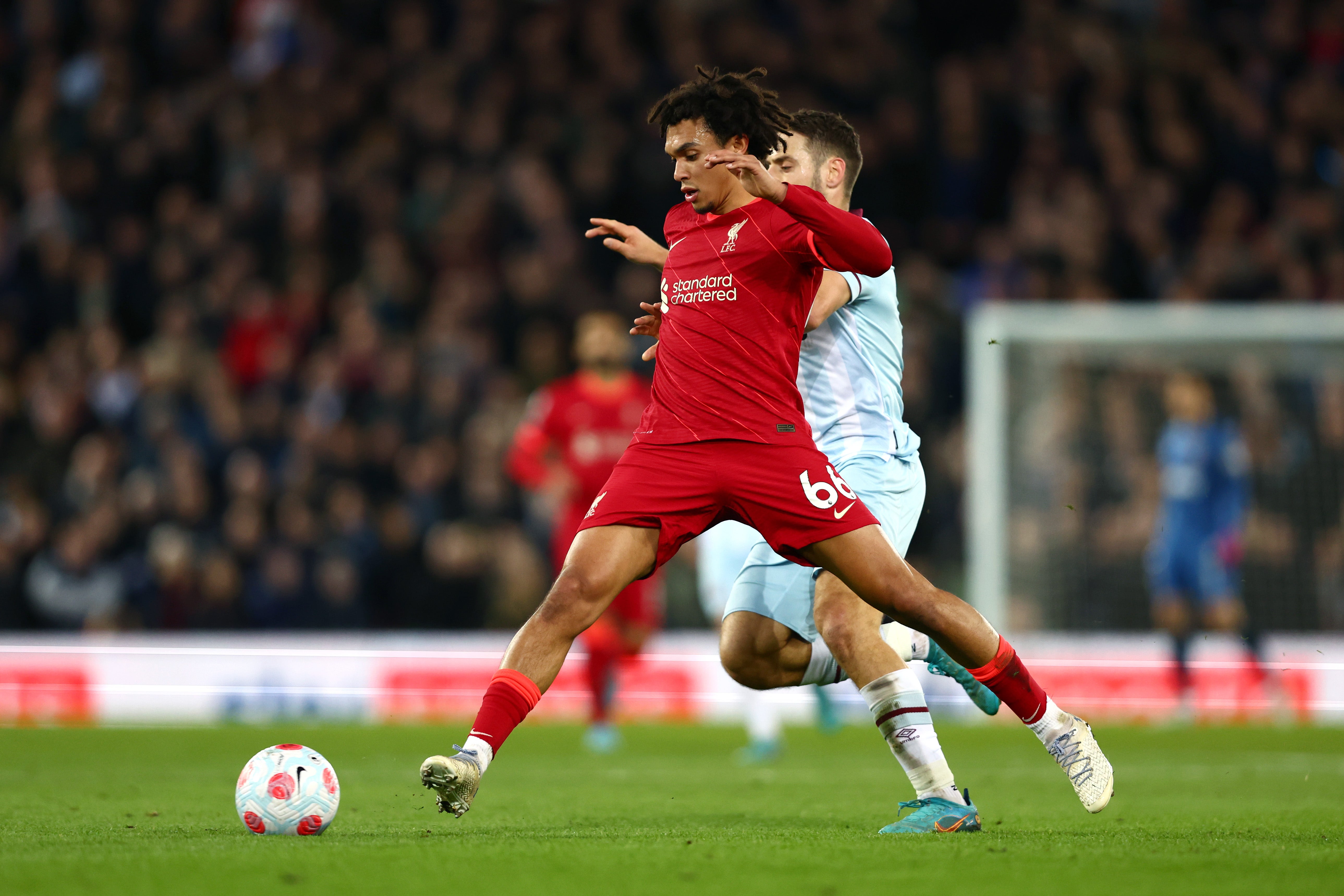 Trent Alexander-Arnold impressed during the win over West Ham